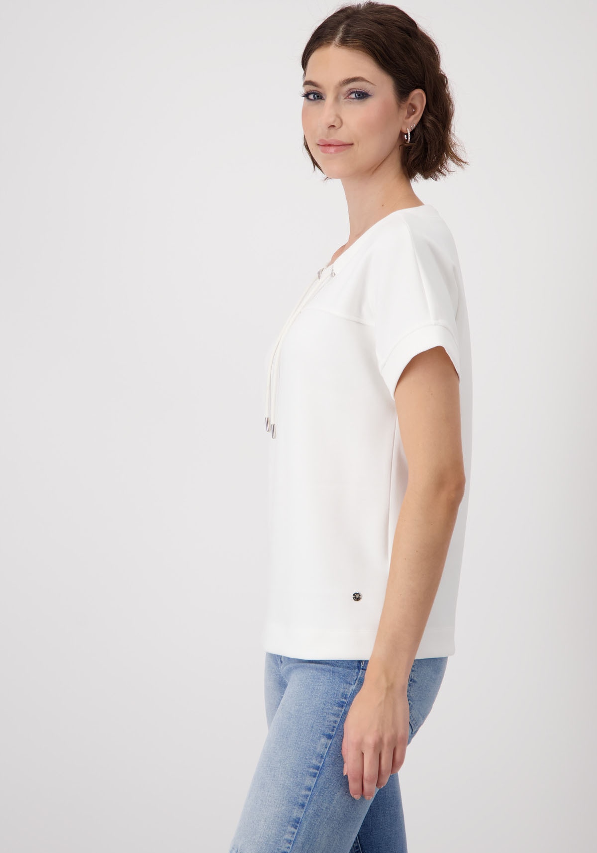 Monari Sweatshirt, mit Kordeldurchzug