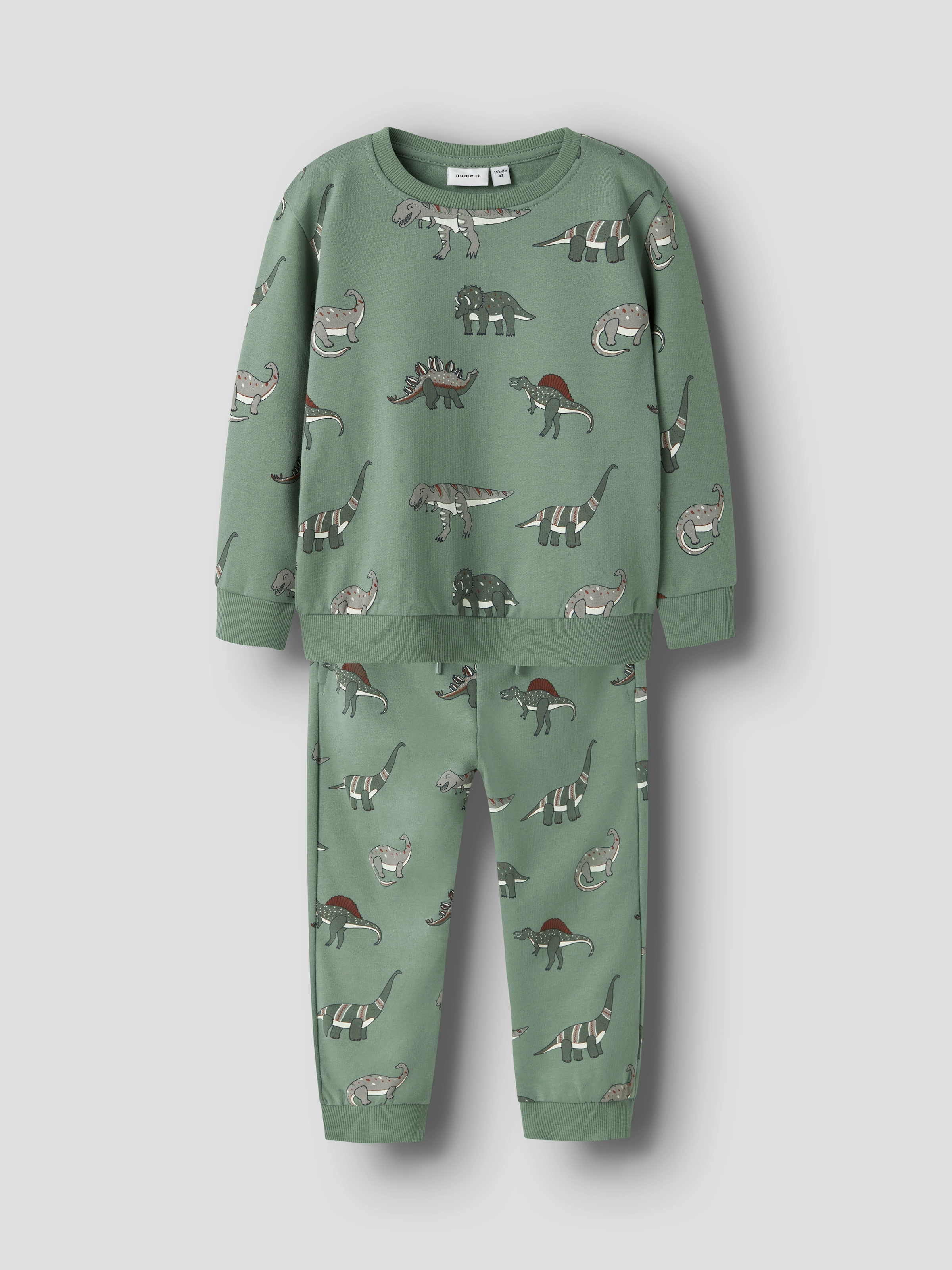 Name It Schlafhose »NMMNENEAN LS SWE BRU PB SET«
