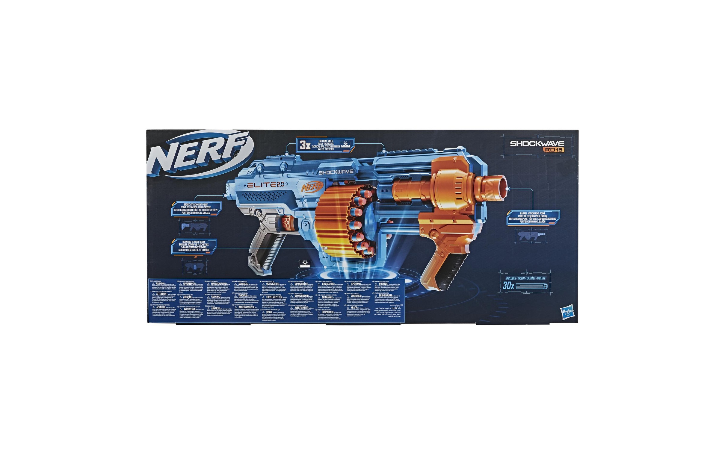 Nerf Blaster »2.0 Shockwave RD-15«