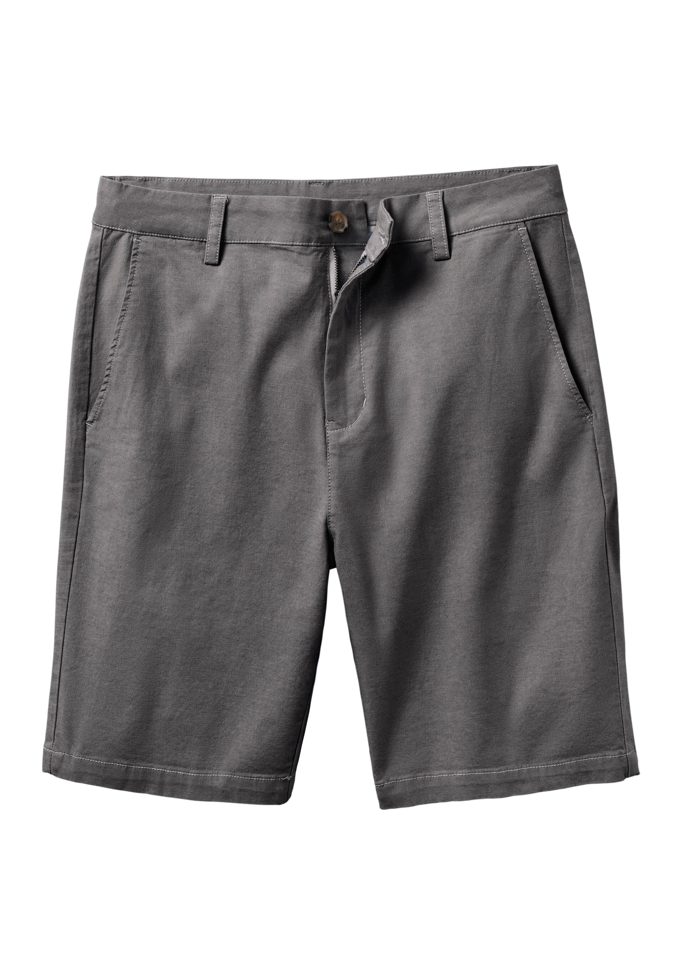 John Devin Chinoshorts »regular-fit«, Oxford Shorts aus elastischer Baumwolle