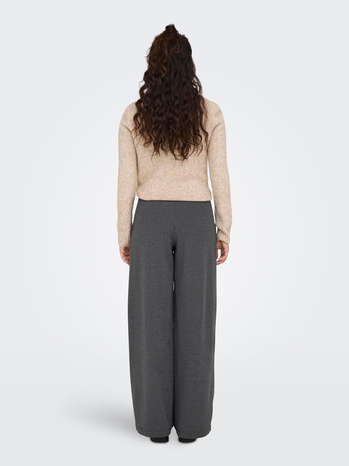 JDY Jerseyhose »JDYGEGGO NEW LONG PANT JRS NOOS«, mit dekorativem Riegel vorne am Bund