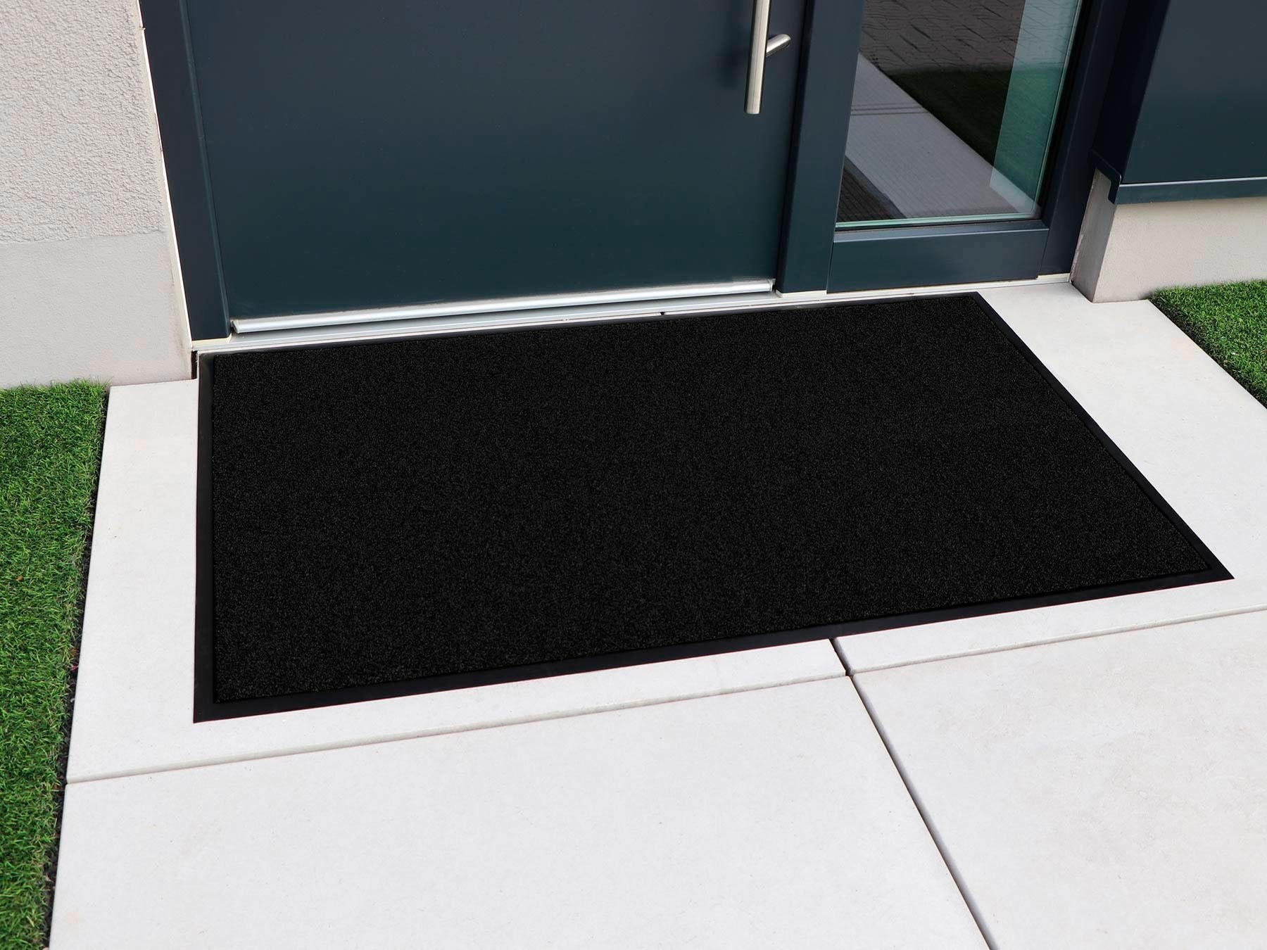 Primaflor-Ideen in Textil Fussmatte »VERONA, Made in Belgium«, rechteckig, 9 mm Höhe, Schmutzfangmatte, In- und Outdoor geeignet, waschbar