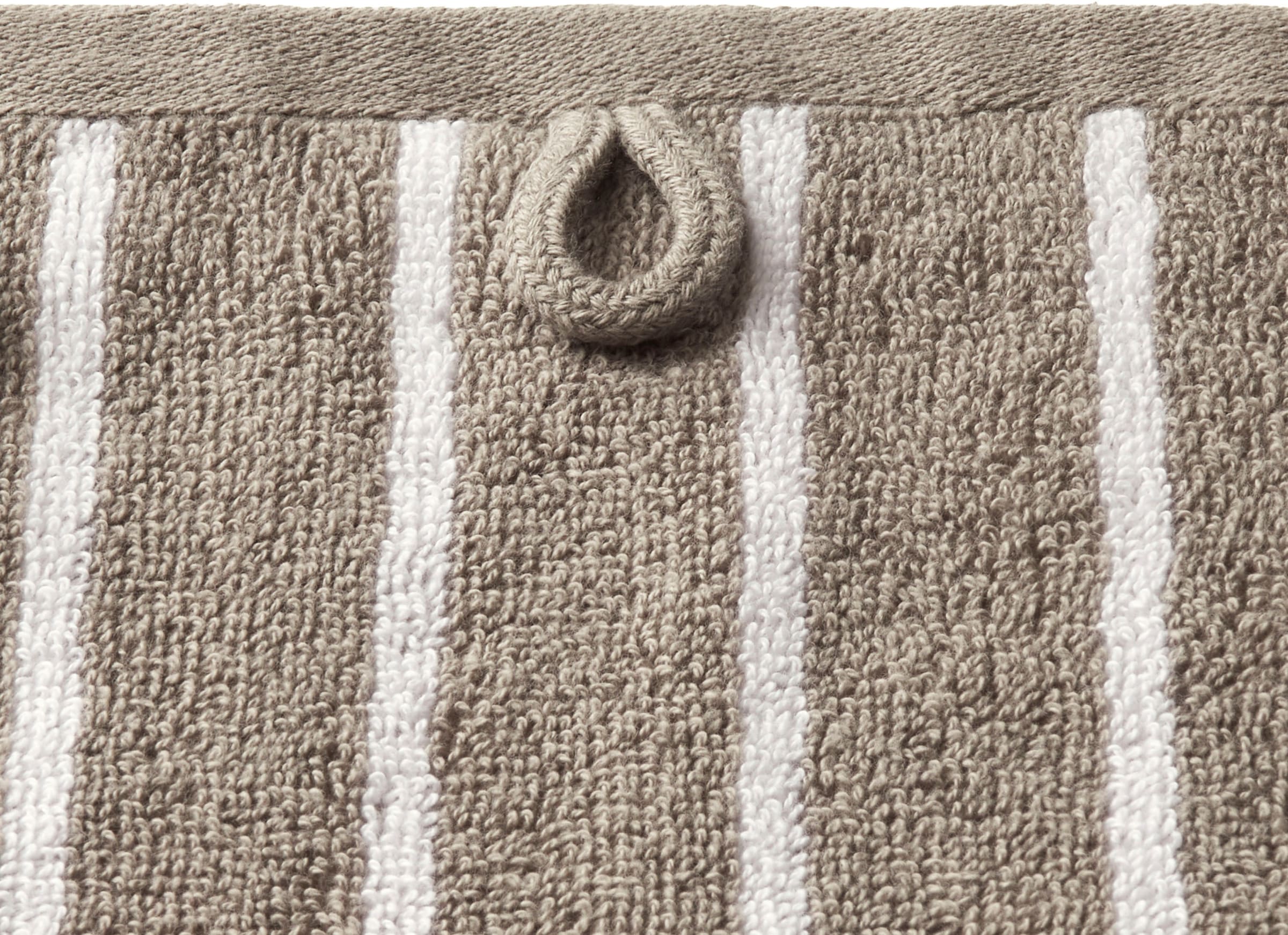 Musterring Gästehandtuch »Needlestripe«, (1 St., Gästehandtuch 30 x 50 cm), hautschmeichelnd, super weich