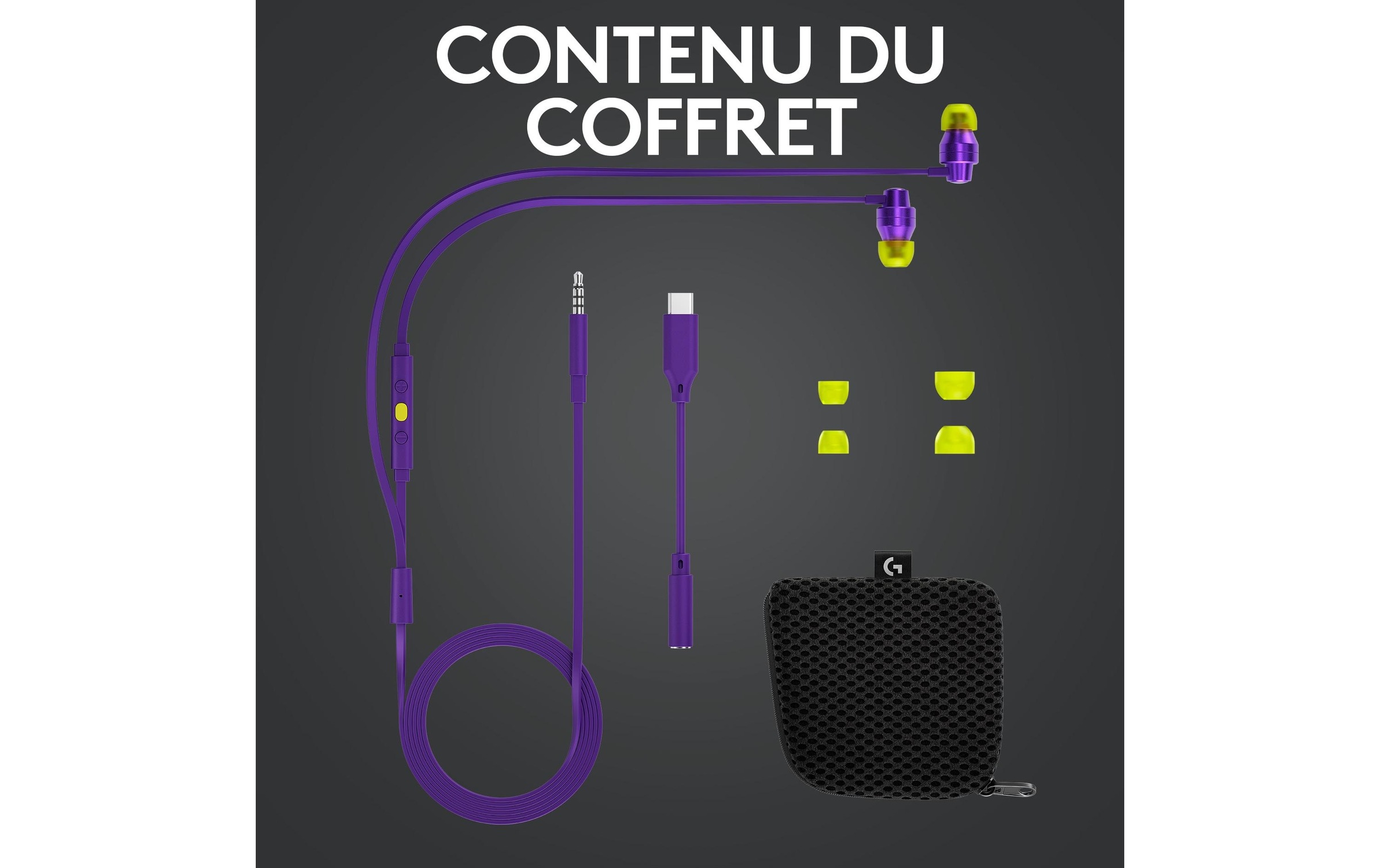 Logitech Headset »G333 Gaming Violet«