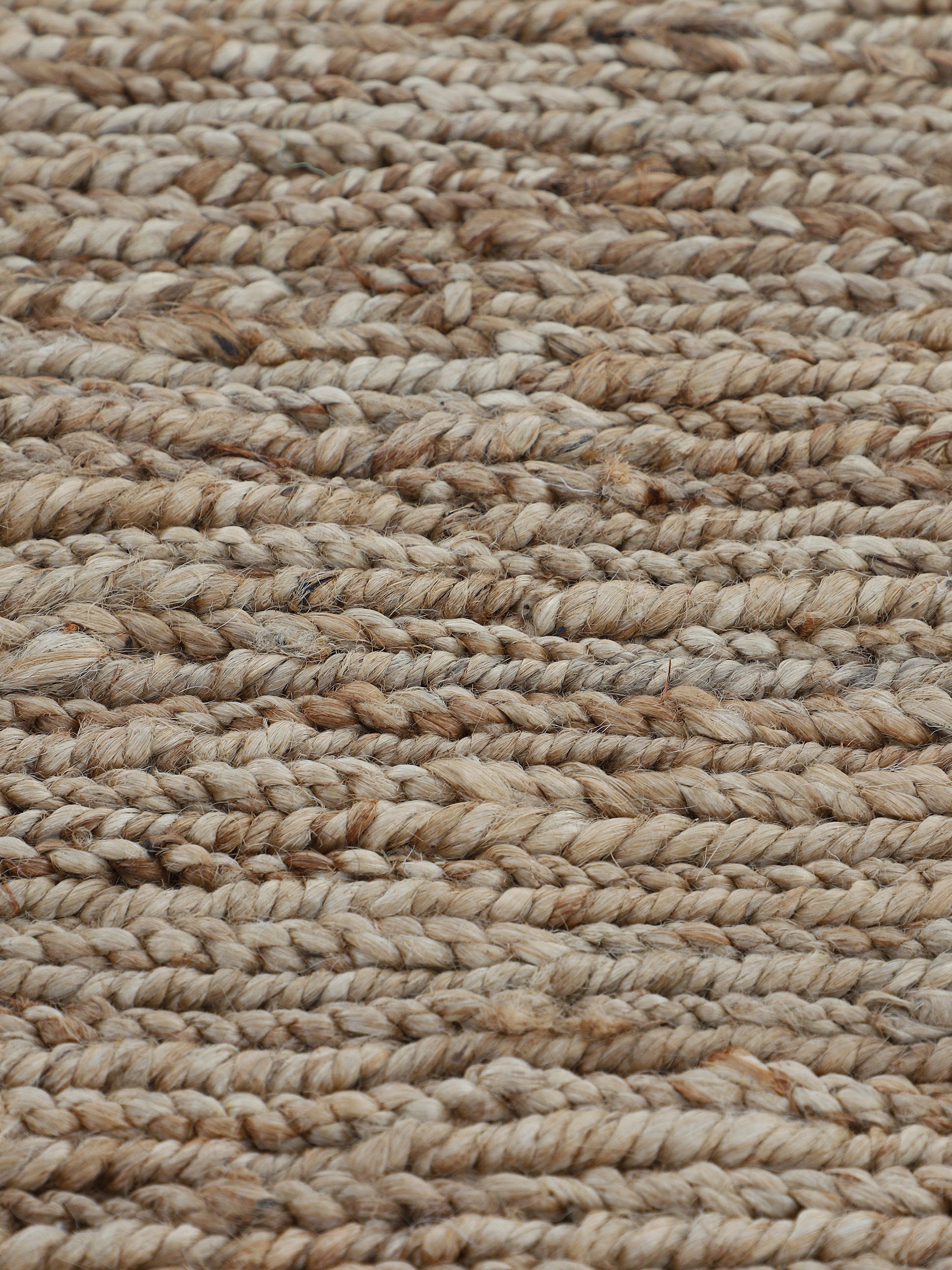 carpetfine Teppich »Nala Juteteppich Naturfaser«, rund, 9 mm Höhe, wendbar, aus 100% Jute, in vielen Grössen und Formen, quadratisch, rund