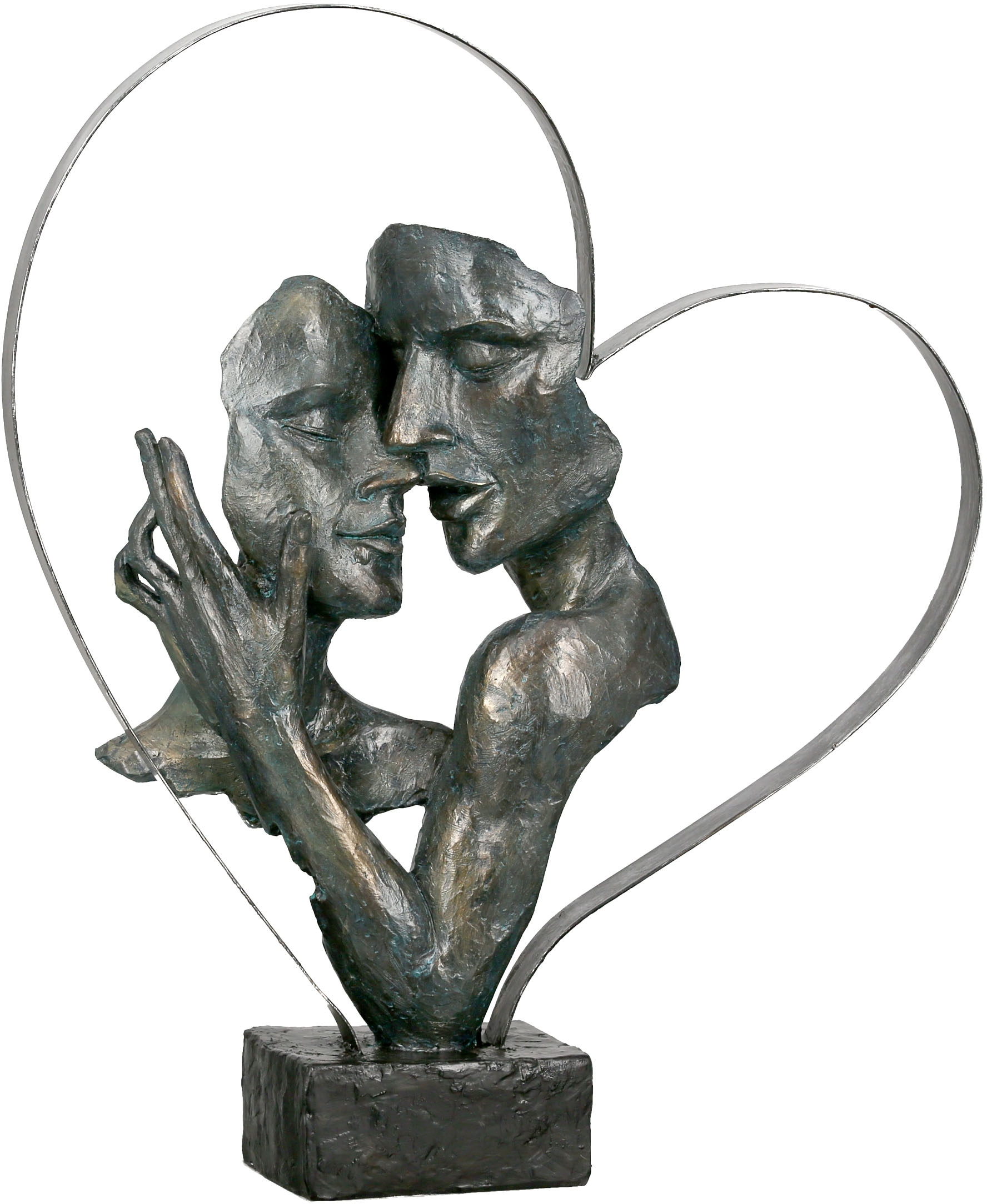 GILDE Dekofigur »Skulptur Essential, bronzefarben/braun«,  bronzefarben/braun, Polyresin online bestellen | Jelmoli-Versand