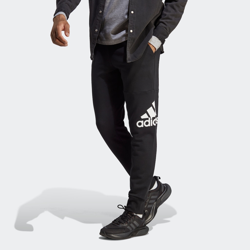 adidas Sportswear Sporthose »ESSENTIALS FRENCH TERRY TAPERED CUFF LOGO HOSE«, (1 tlg.)