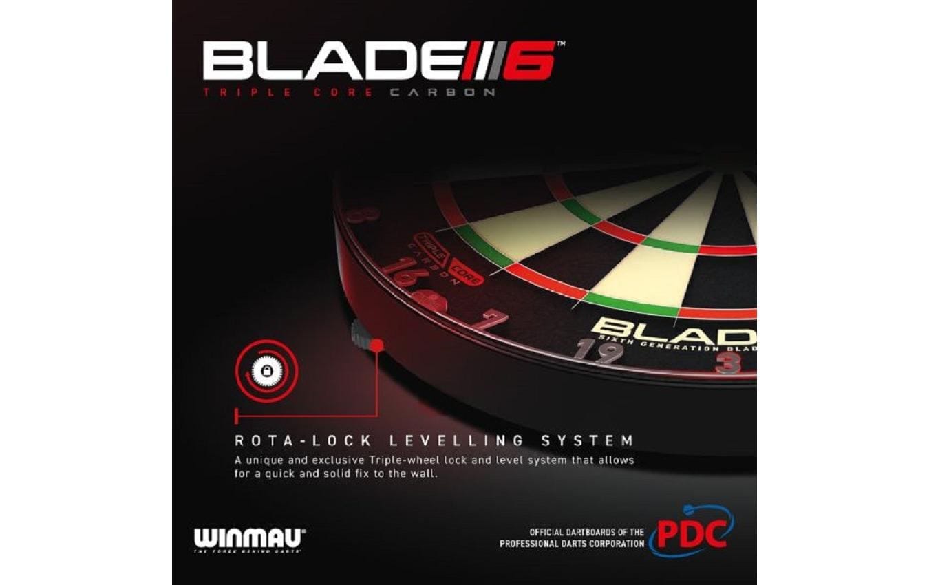 Winmau Dartscheibe »Blade 6 Triple Core Carbon«