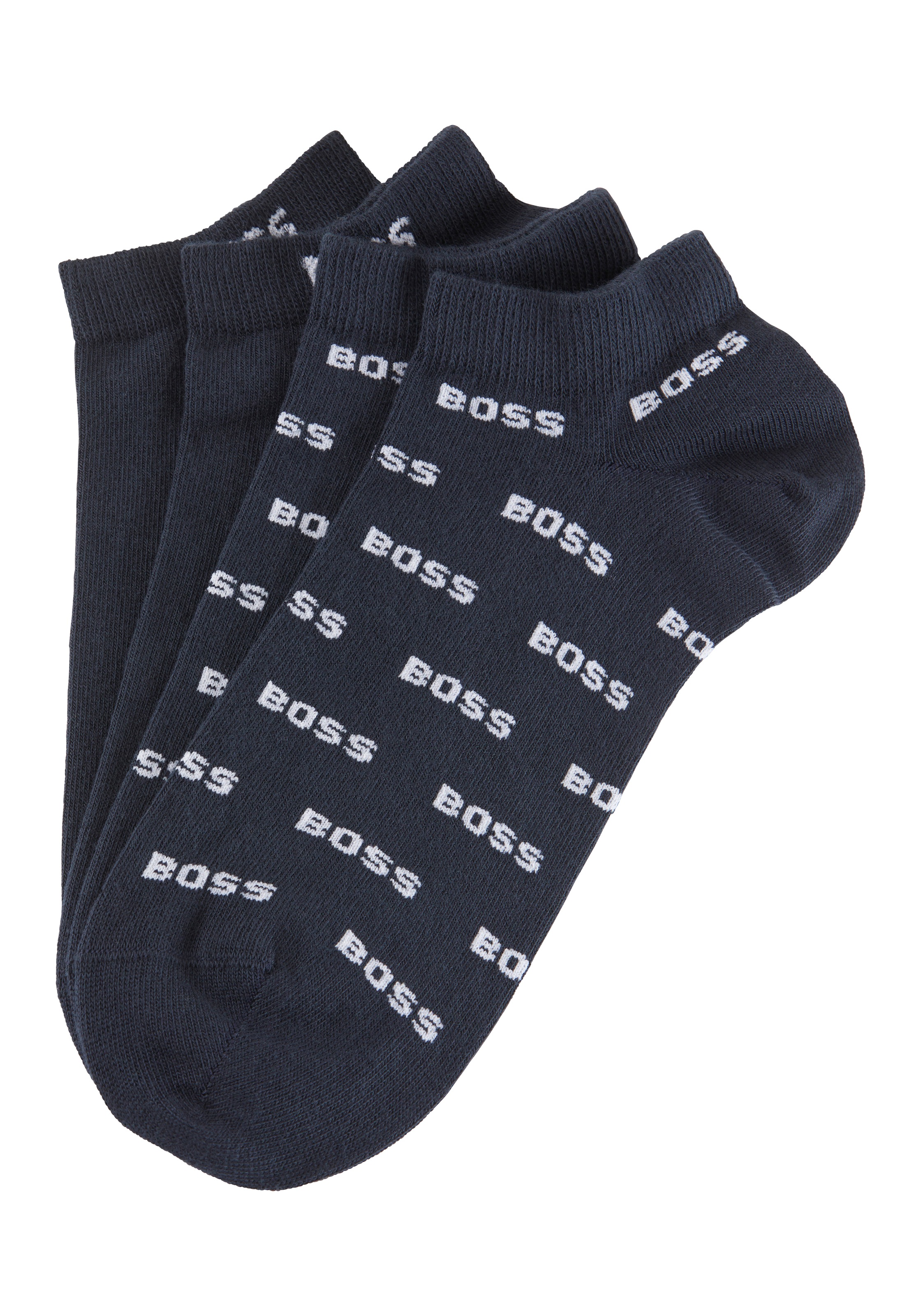 BOSS Socken Set, 2 Stk. tlg. mit BOSS Schriftzug