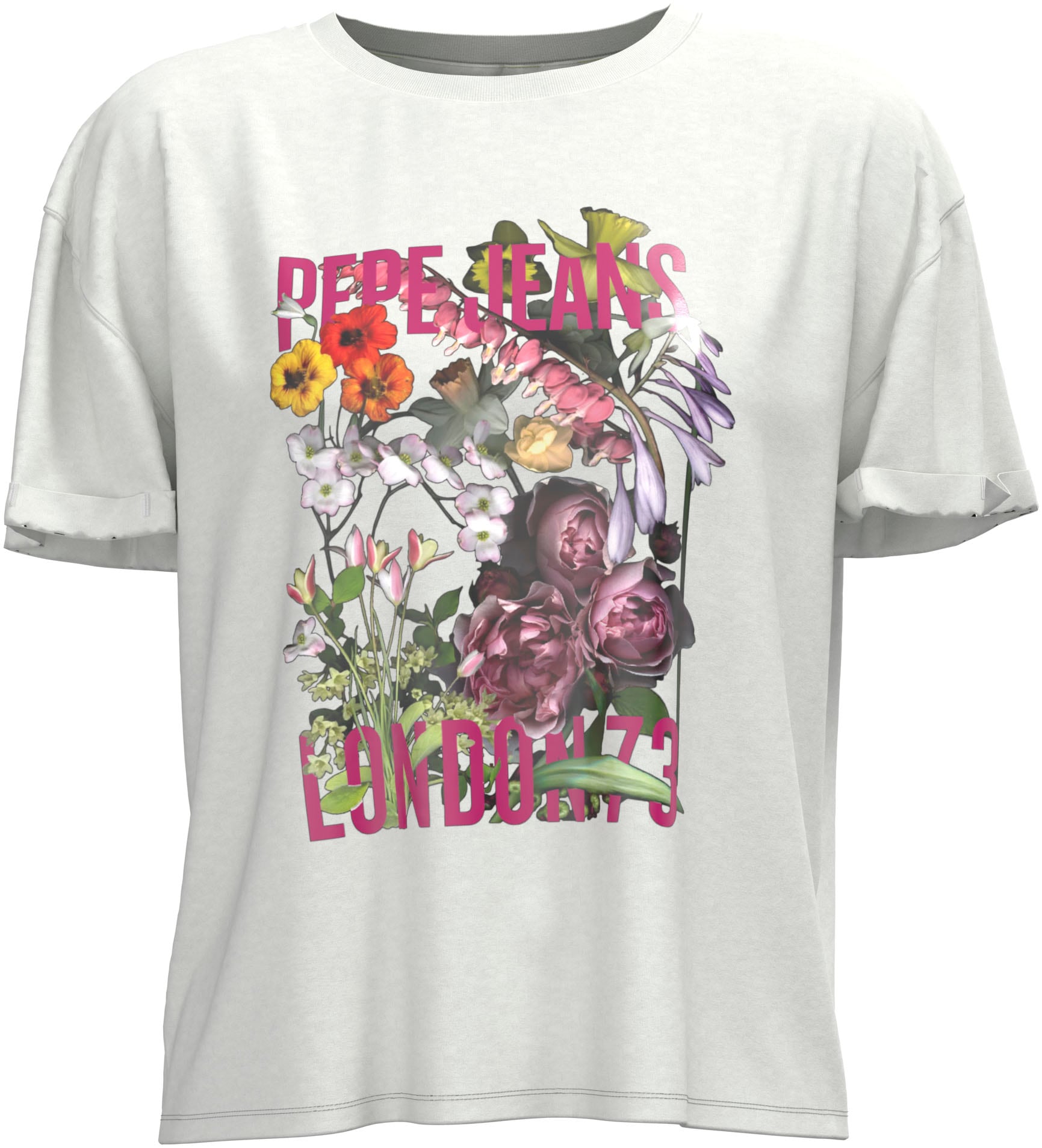 Pepe Jeans T-Shirt, in oversized Passform und mit tollem markentypischem  Frontprint online bestellen bei Jelmoli-Versand Schweiz | T-Shirts