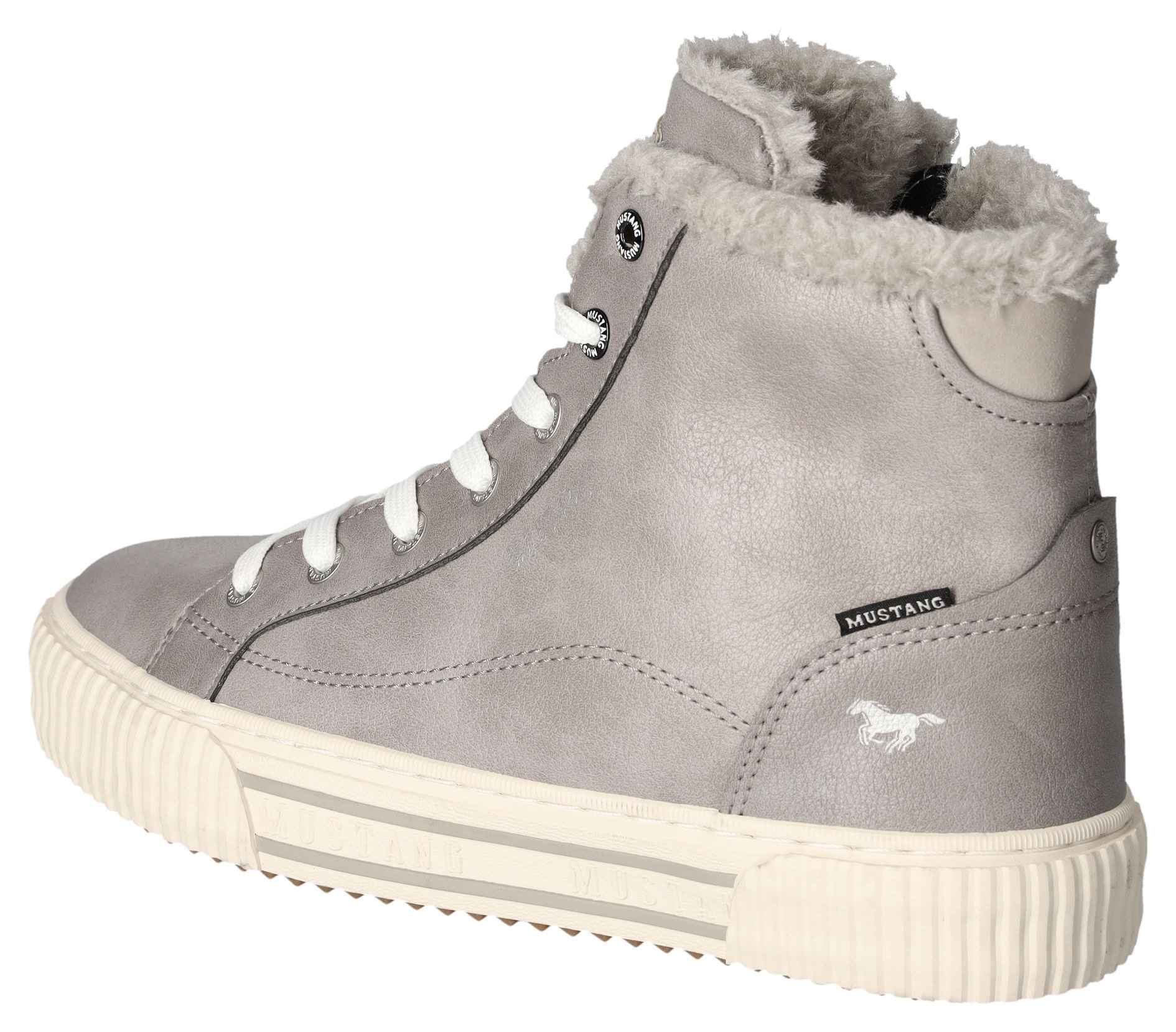 Mustang Shoes Winterboots, High Top Sneaker, Schnürboots mit Plateausohle
