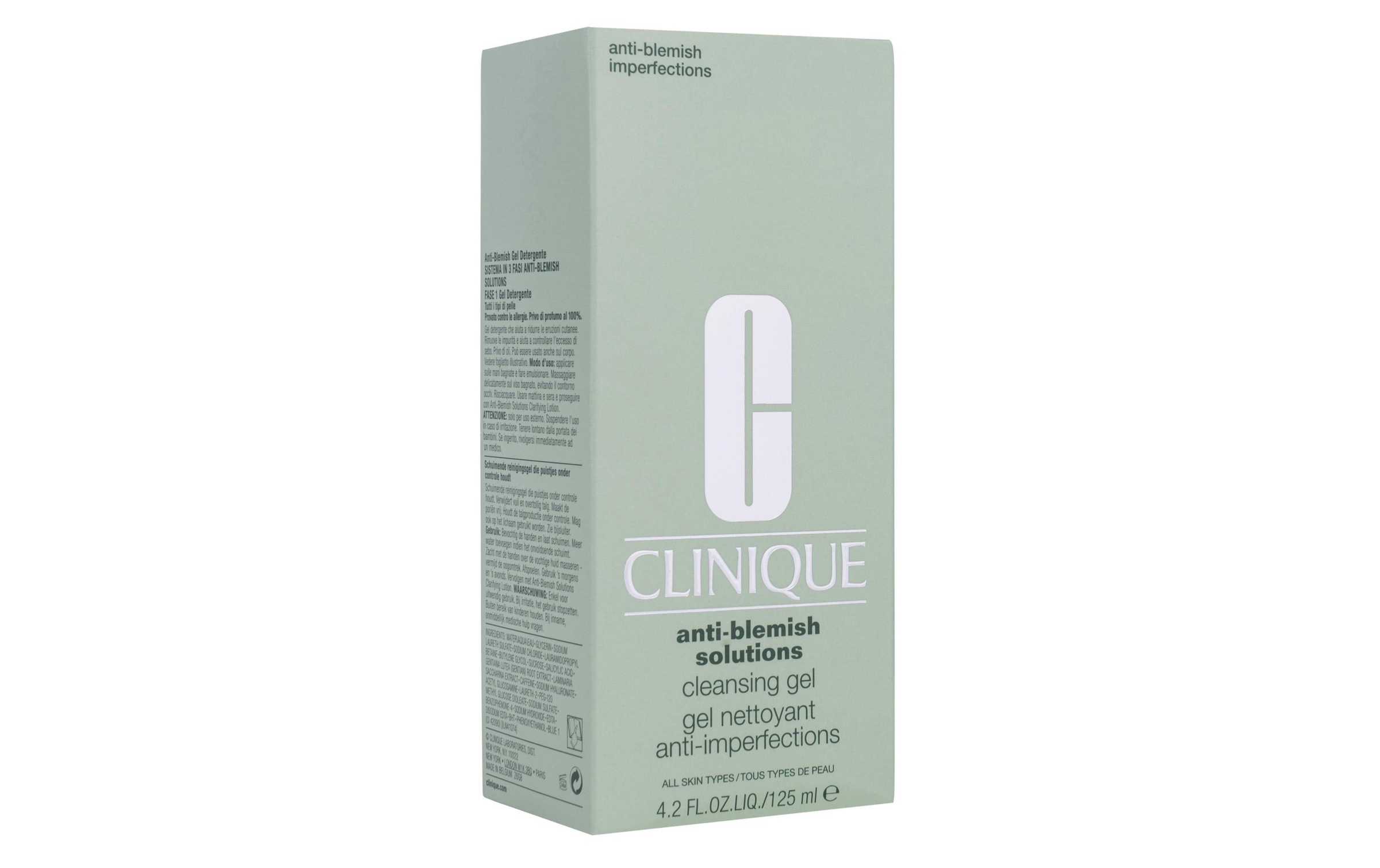 CLINIQUE Gesichtsreinigungsgel »Anti-Blemish Solutions 125 ml«, Premium Kosmetik