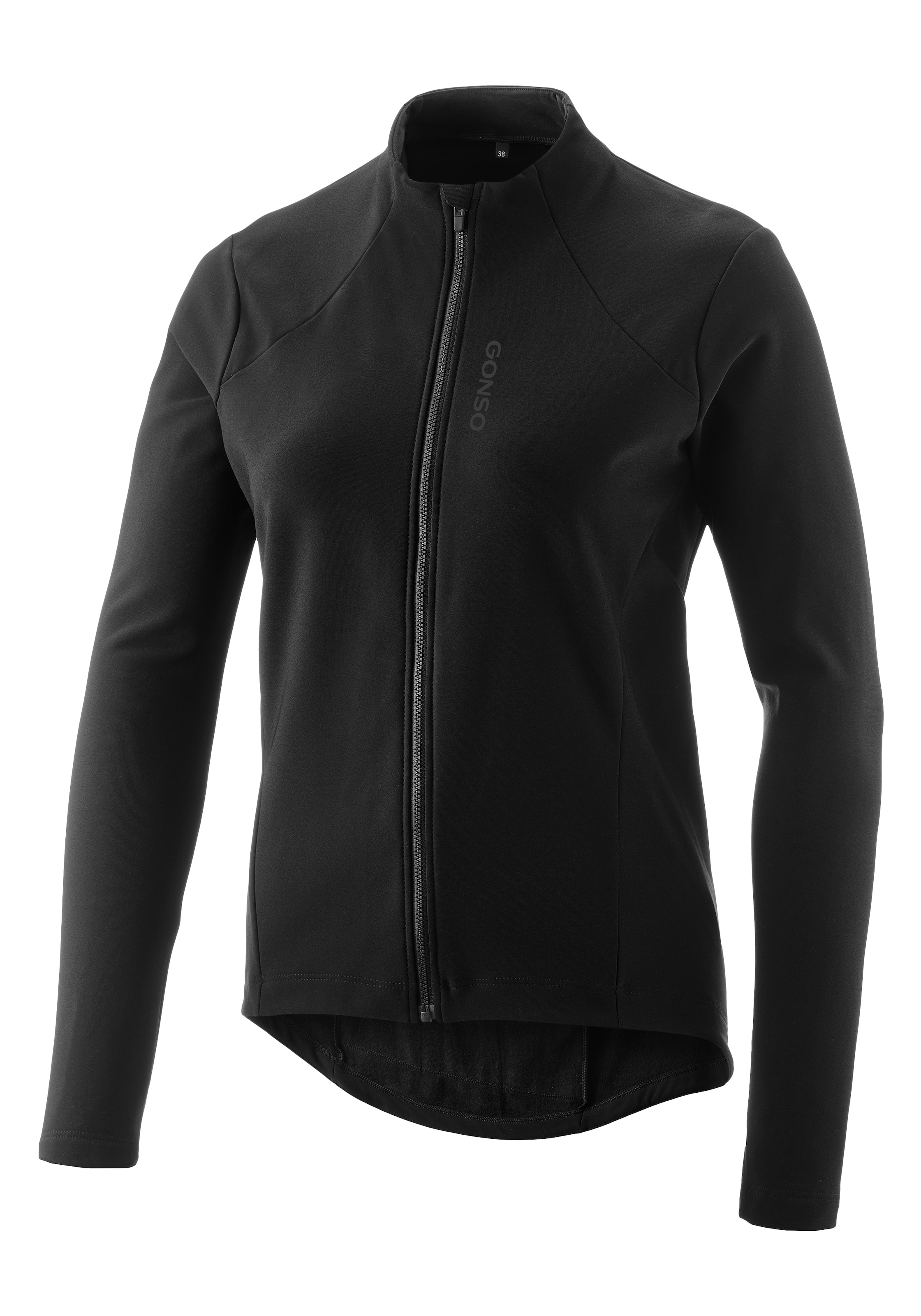 Gonso Radtrikot »SITIVO TRIKOT THERM W«, Damen Fahrradtrikot langarm, isolierendes Full-Zip Trikot, Tight Fit