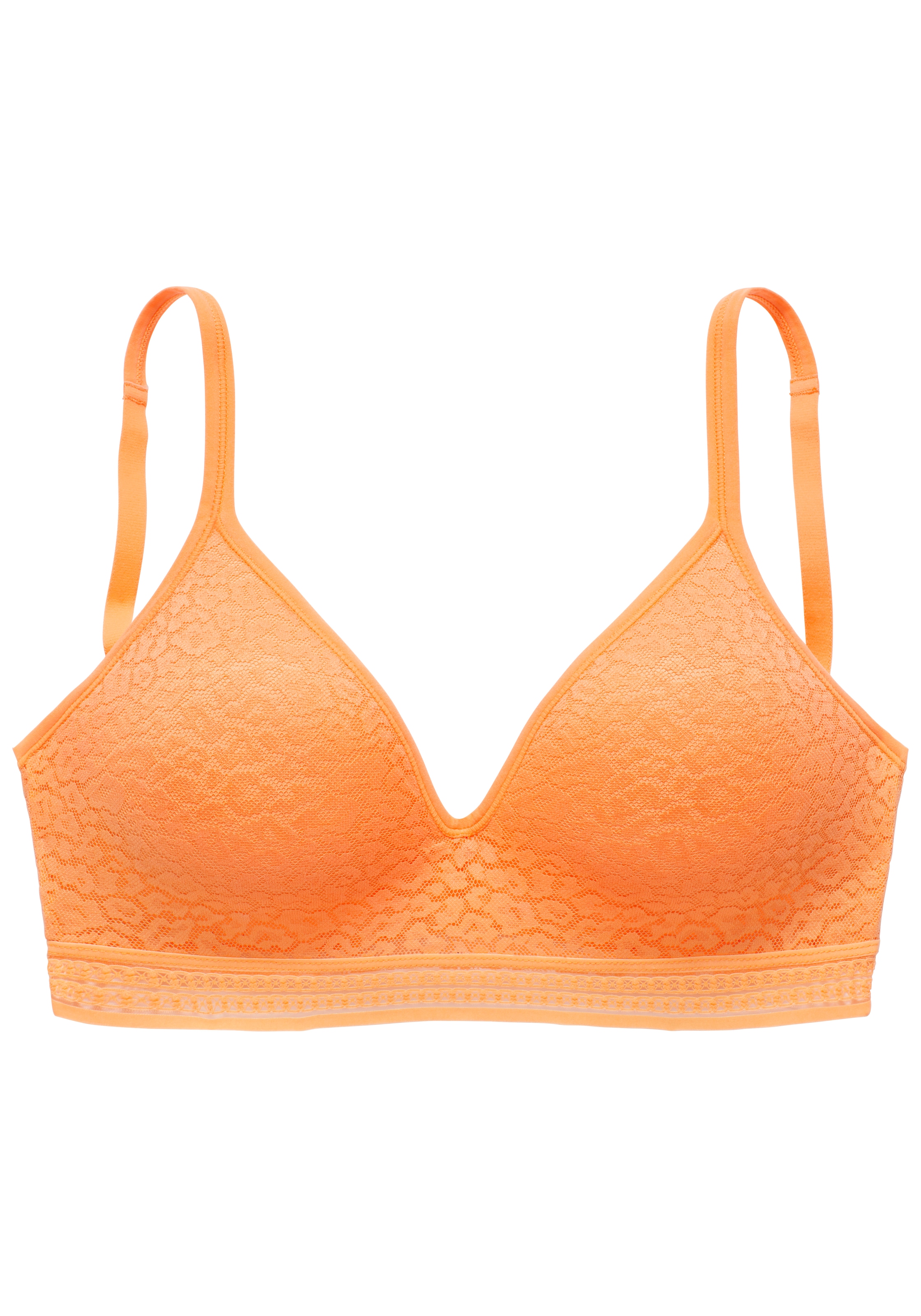 LASCANA Bralette-BH, ohne Bügel mit eingearbeitetem Push-up Kissen, Dessous