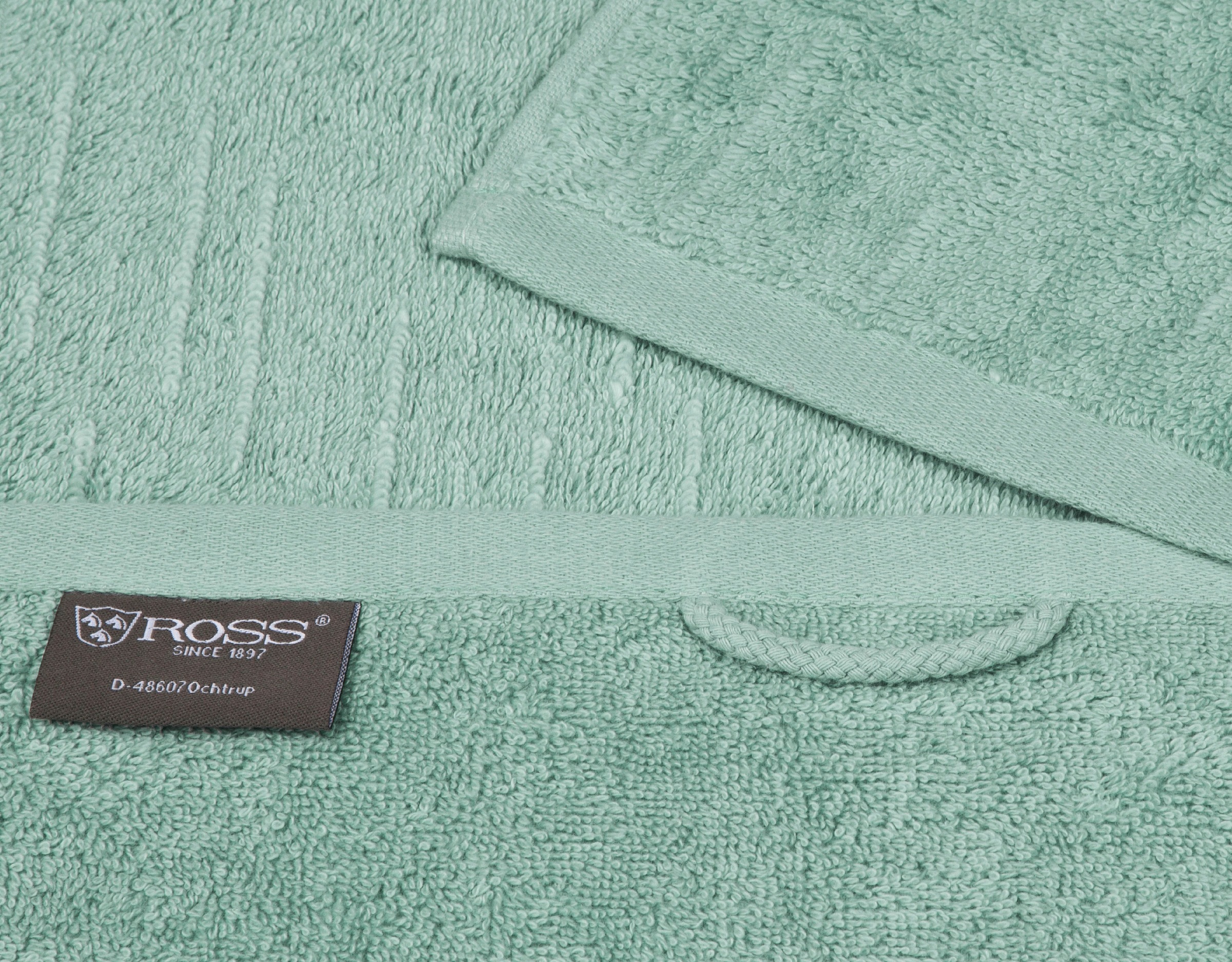 ROSS Handtuch »Premium«, (2 St.), 100% Baumwolle