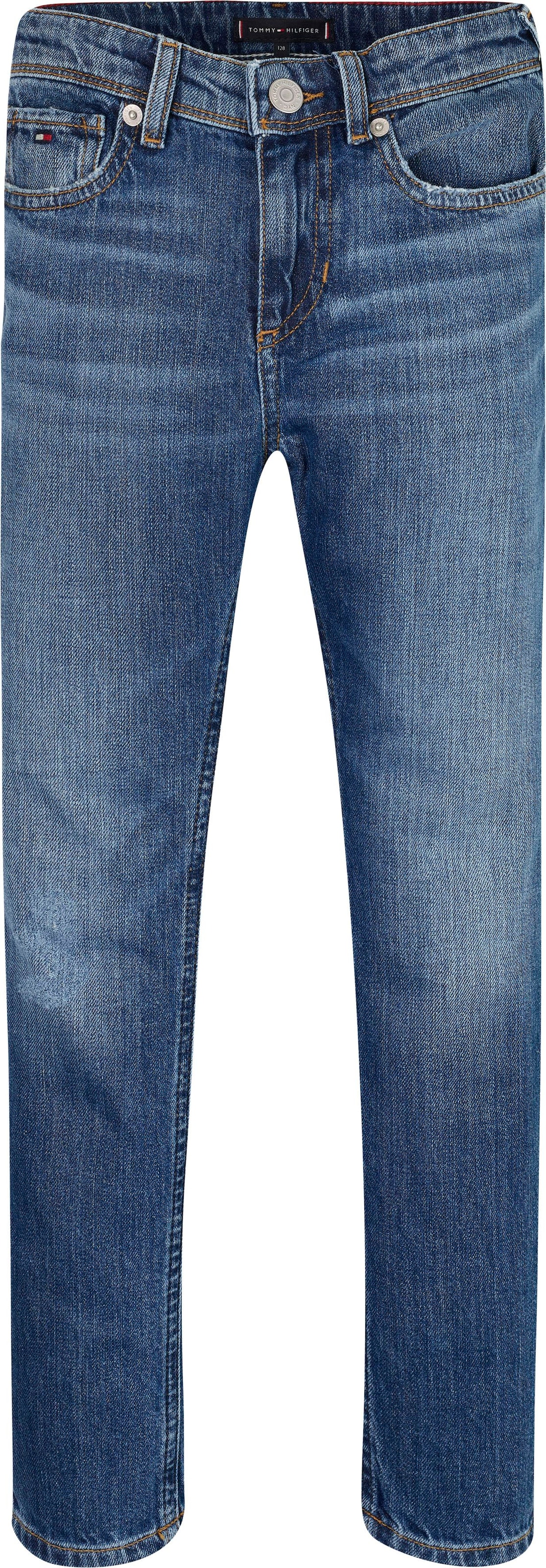 »SCANTON Tommy | FOAM Y Hilfiger Jelmoli-Versand Hilfiger Slim-fit-Jeans günstig mit DYE«, Tommy Markenlabel kaufen ✵