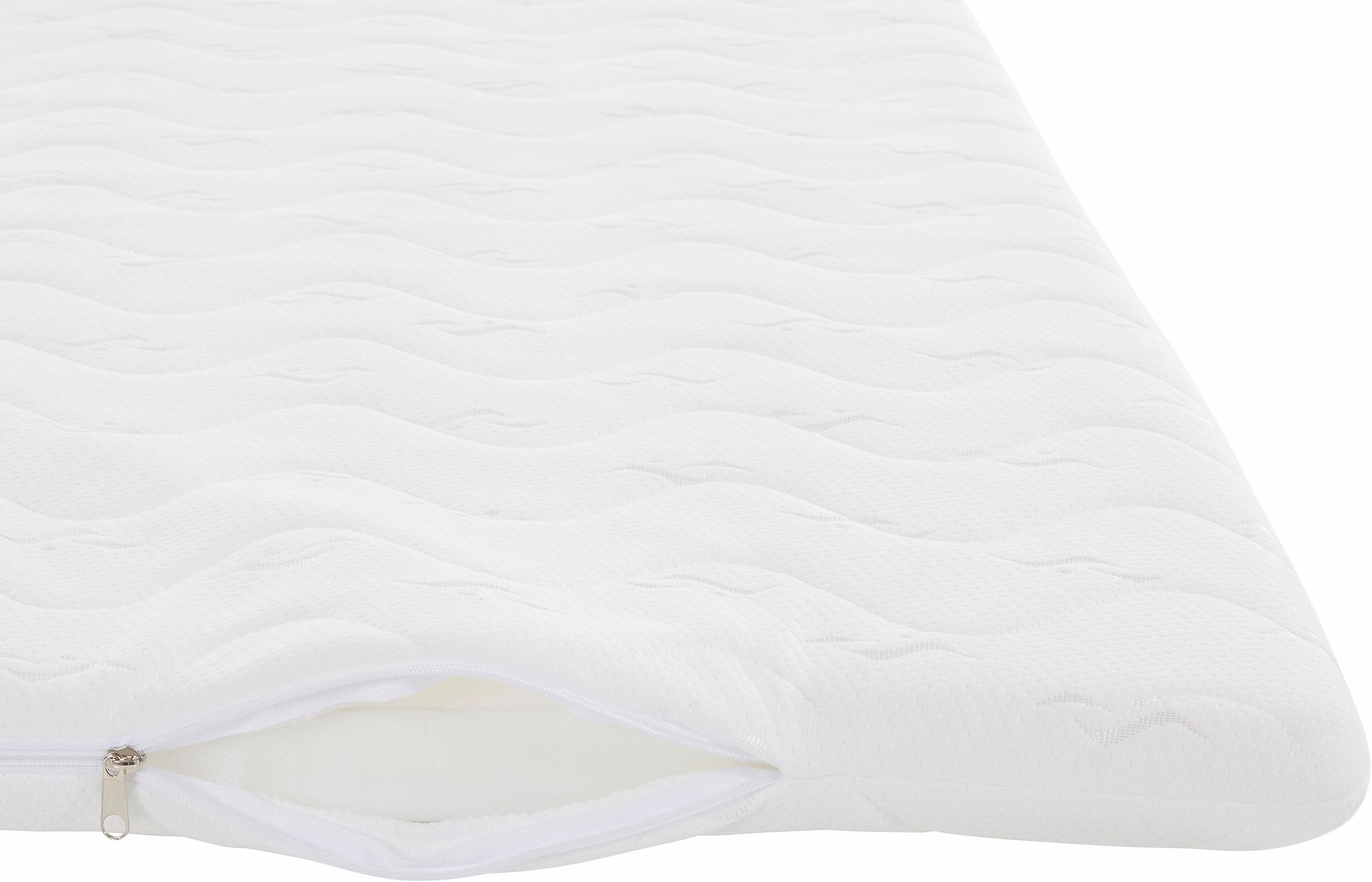 COLLECTION AB Boxspringbett »Ninoni«, inkl. Bettkasten, Topper und wahlweise mit LED-Beleuchtung, Liegefläche 180 x 200 cm