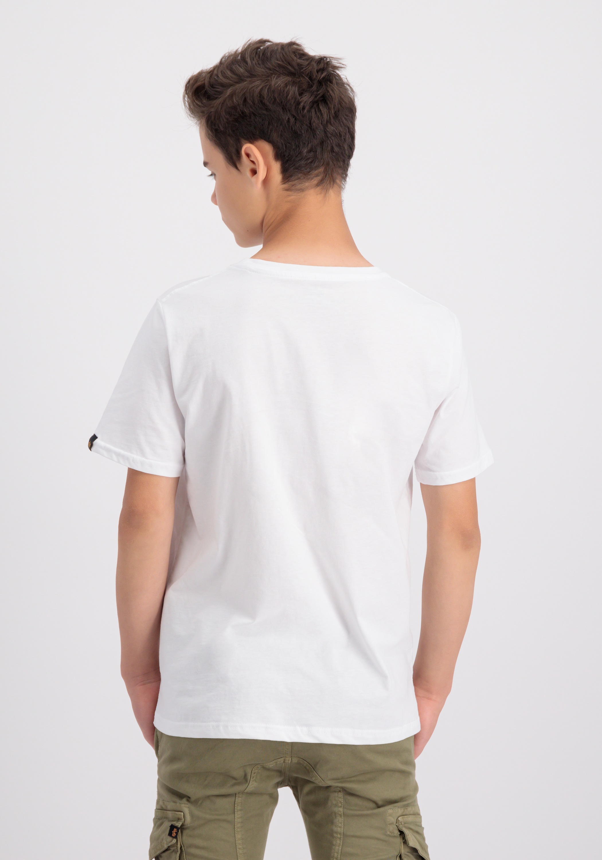 Alpha Industries T-Shirt »Alpha Industries Kids - T-Shirts Basic T-Shirt BL K«