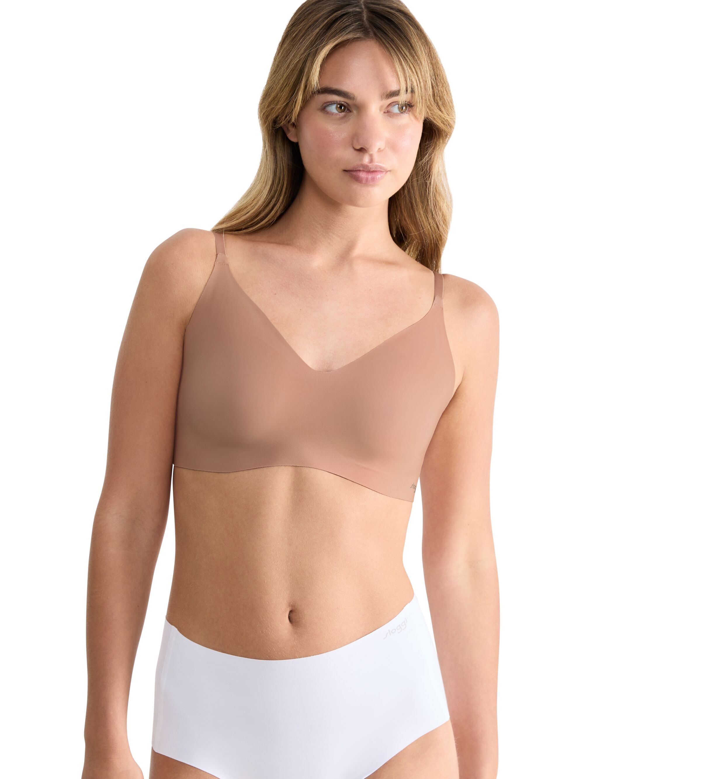 sloggi Bustier »ZERO Microfibre 2.0 Bralette«, ohne Bügel mit herausnehmbaren Pads