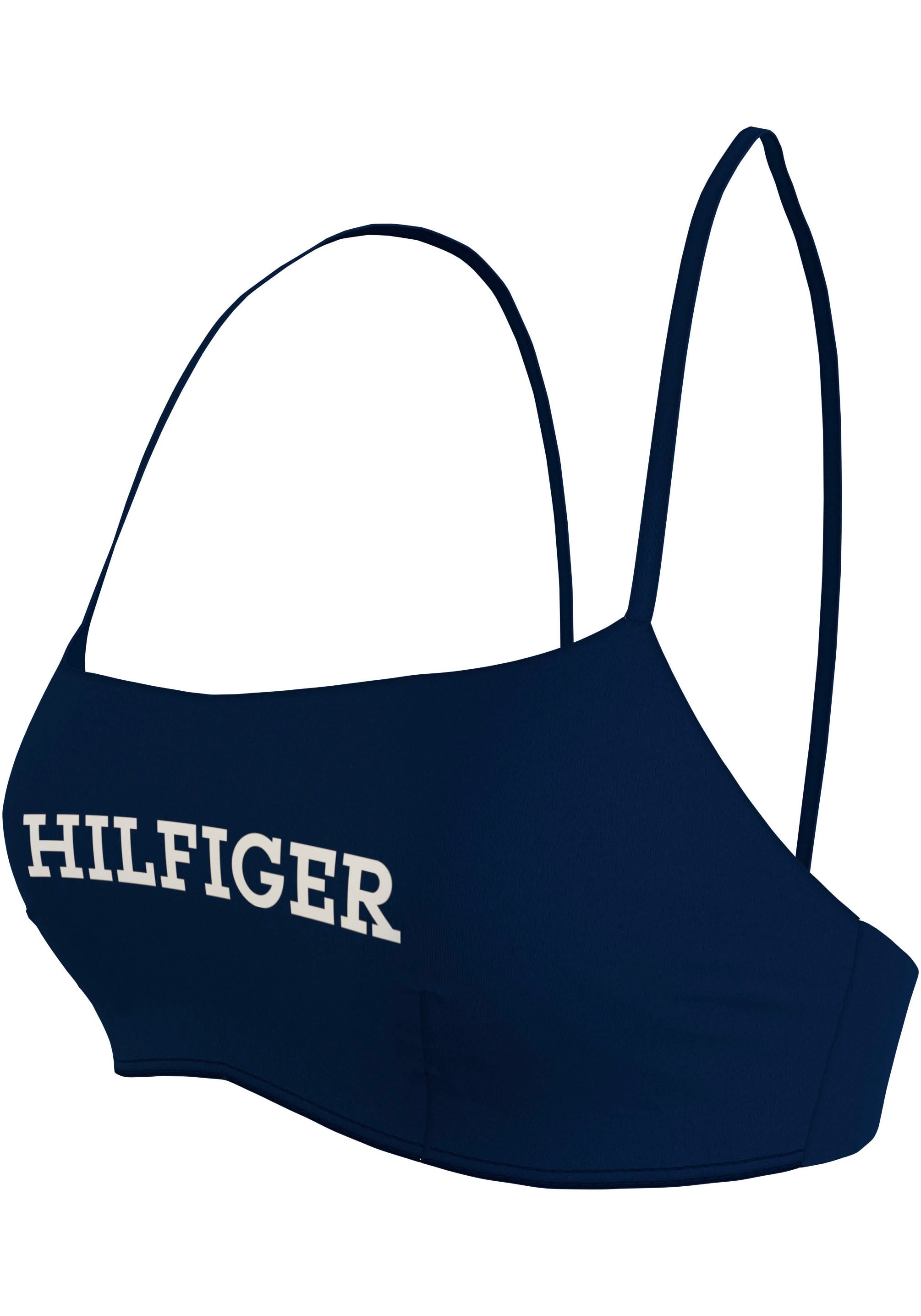 Tommy Hilfiger Swimwear Bustier-Bikini-Top »BRALETTE«, mit Logo-Schriftzug