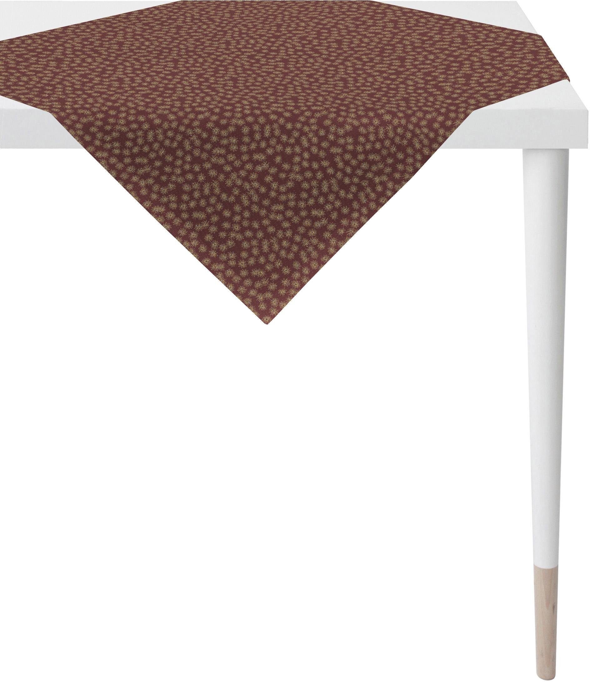APELT Mitteldecke "1501 Christmas Elegance, Weihnachtsdeko, Weihnachten" Lurex-Jacquardgewebe