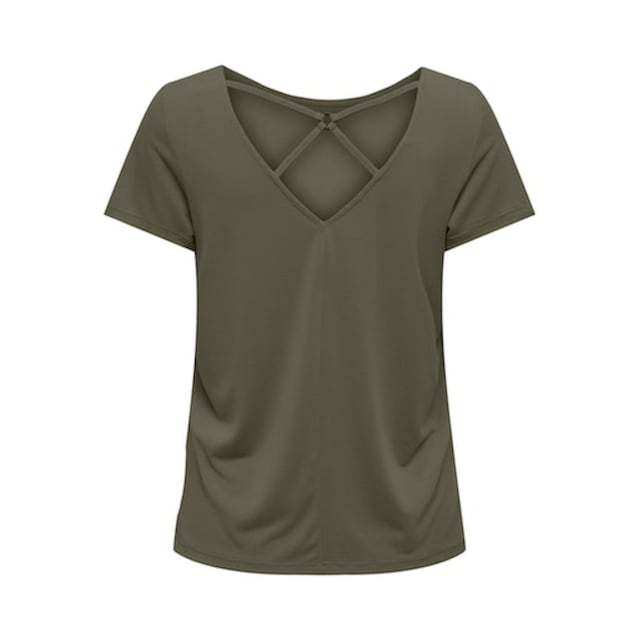 ONLY Kurzarmshirt »ONLFREE LIFE S/S O-STRING MODAL TOP JRS«, mit  Rückenausschnitt online kaufen bei Jelmoli-Versand Schweiz