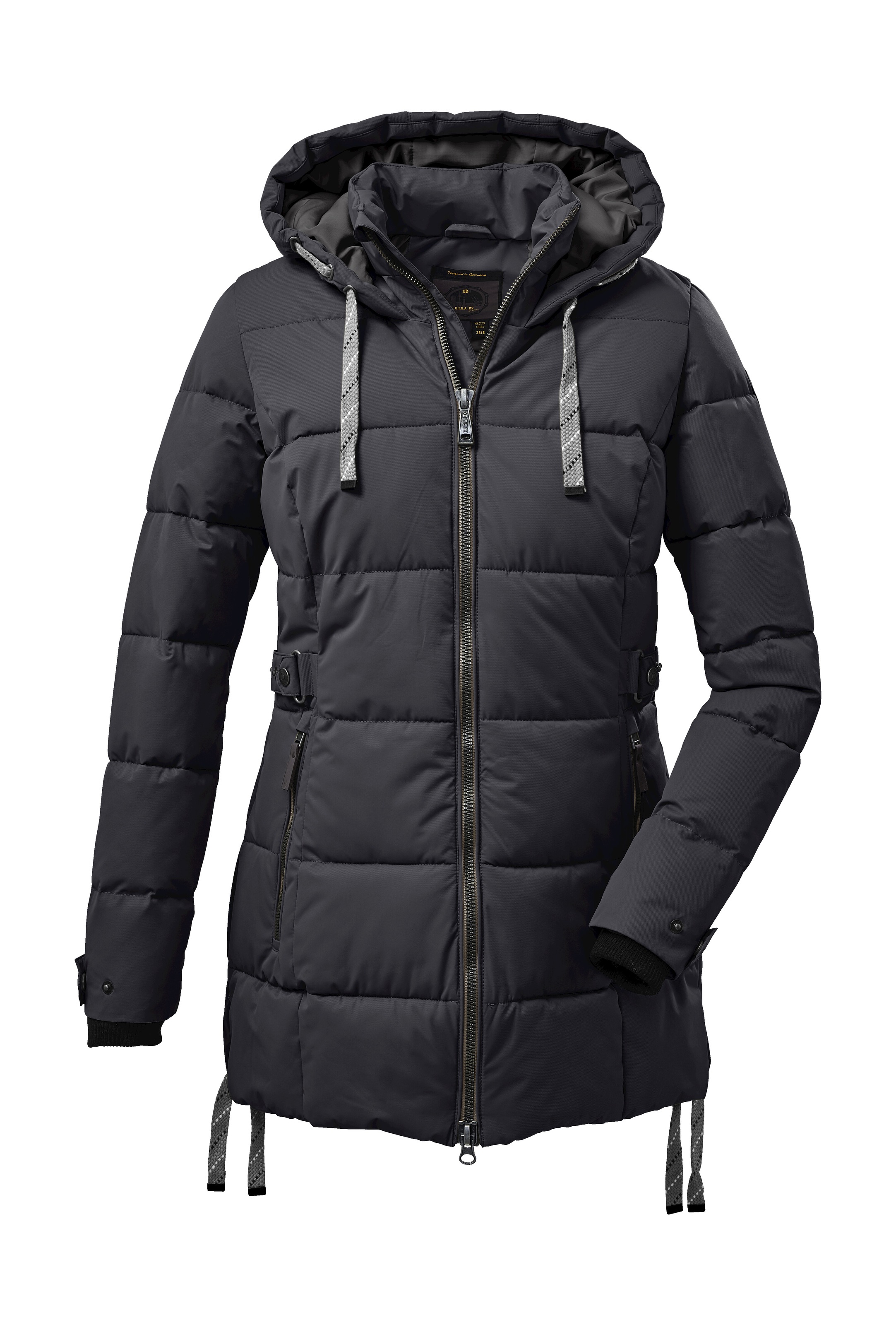 G.I.G.A. DX by killtec Steppjacke »GW 38 WMN QLTD JCKT« Wasserabweisende Winterjacke mit verstellbarer Kapuze und Saum
