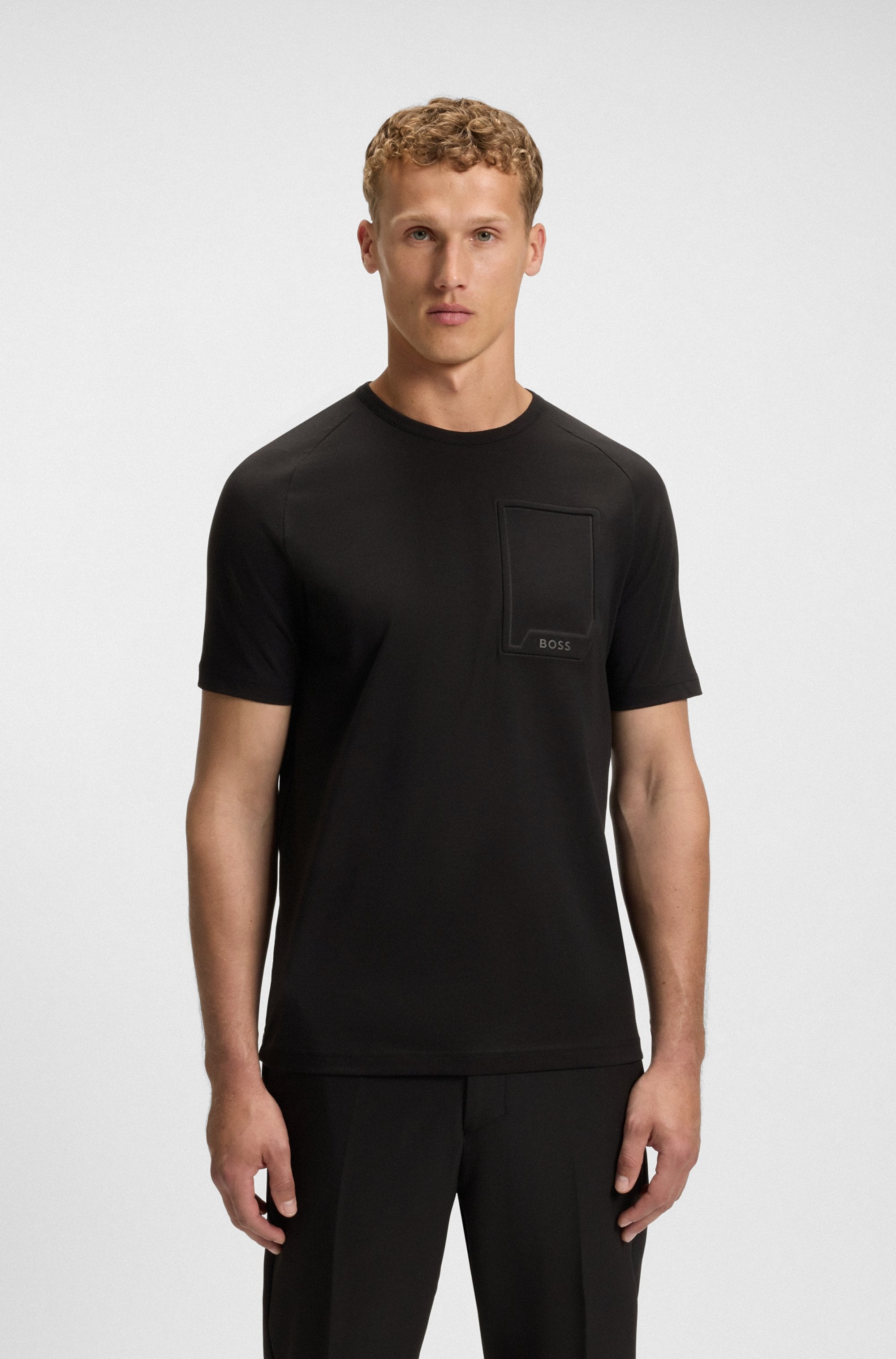 BOSS GREEN T-Shirt »Tee Urban Tech« mit Brusttasche