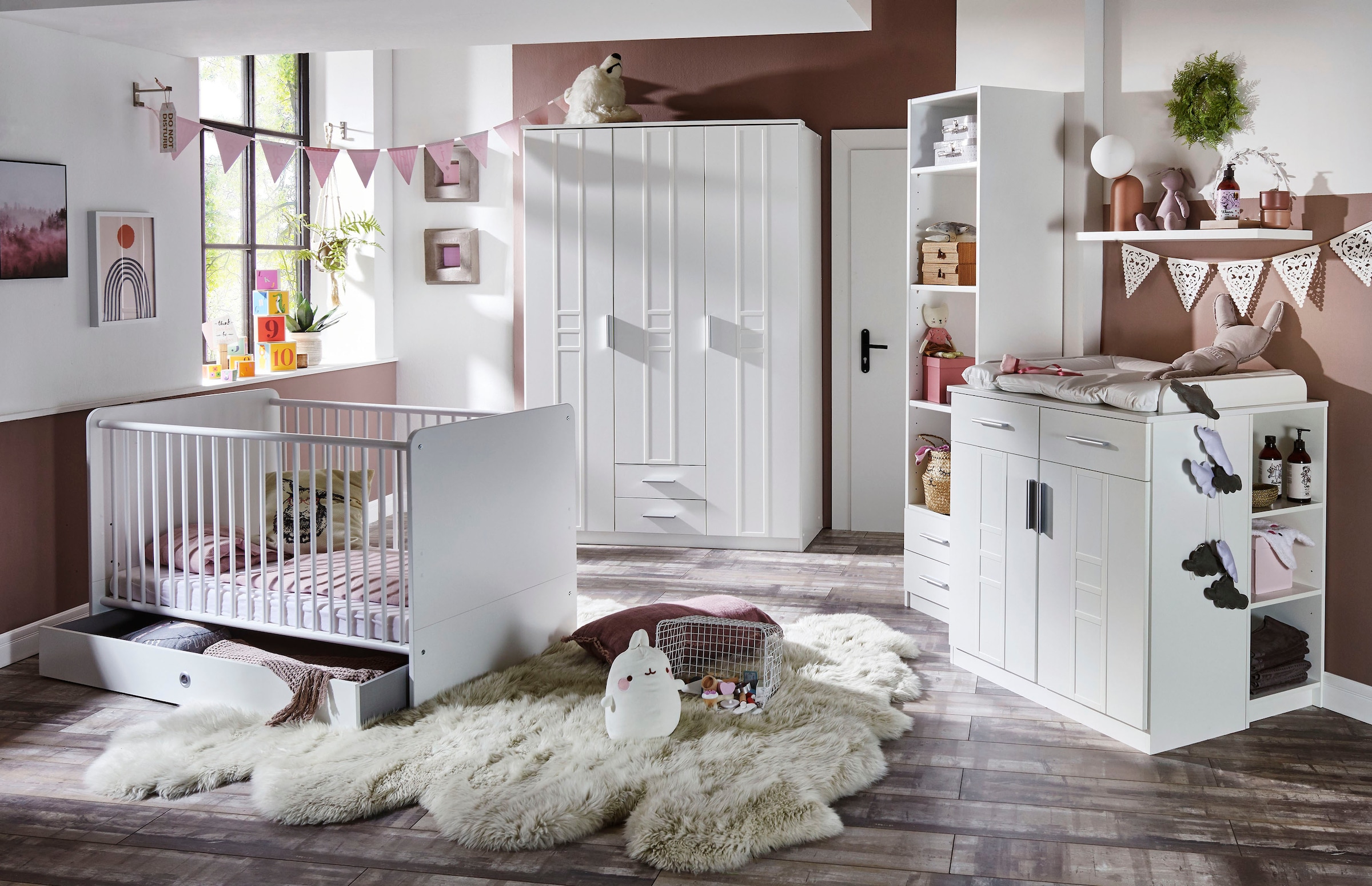 ✵ Wimex Babyzimmer-Komplettset »Borkum«, Jelmoli-Versand bestellen St.) | (3 online