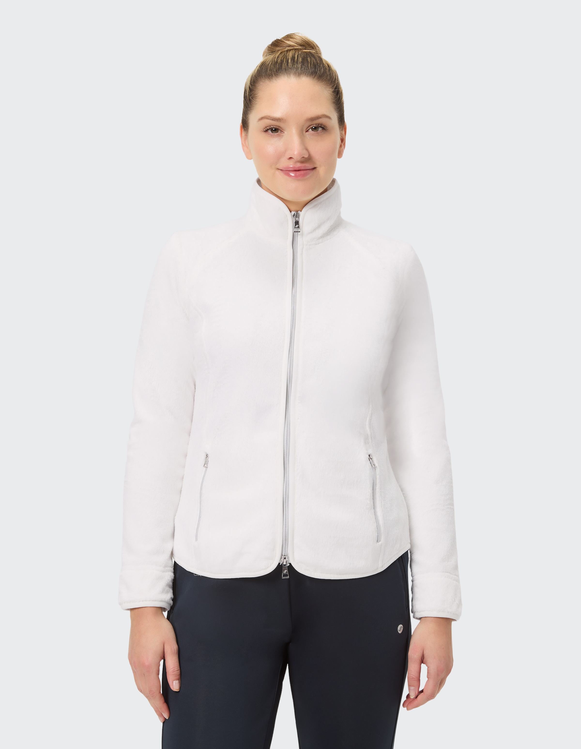 Joy Sportswear Sweatjacke »SWEATJACKE MALENA« aus Polyester, für Freizeit und Sport, mit robustem Reissverschluss