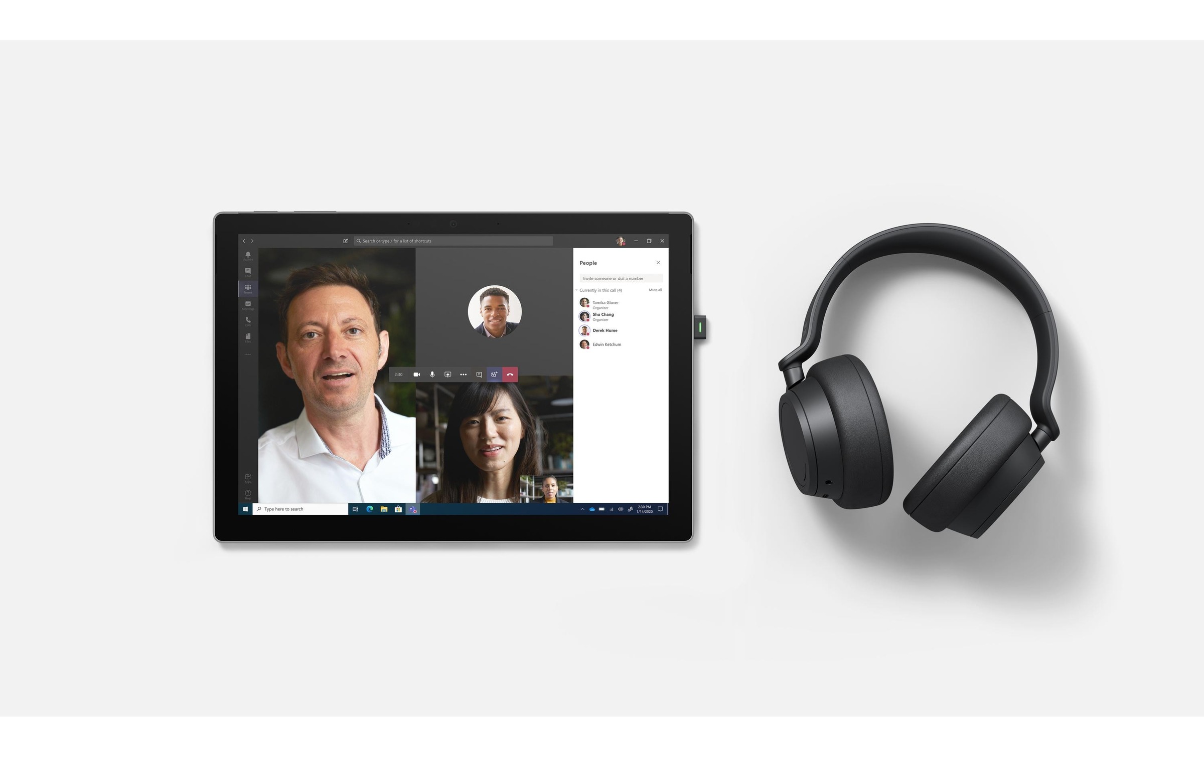 Microsoft Over-Ear-Kopfhörer »Microsoft Surface Headphones 2+«