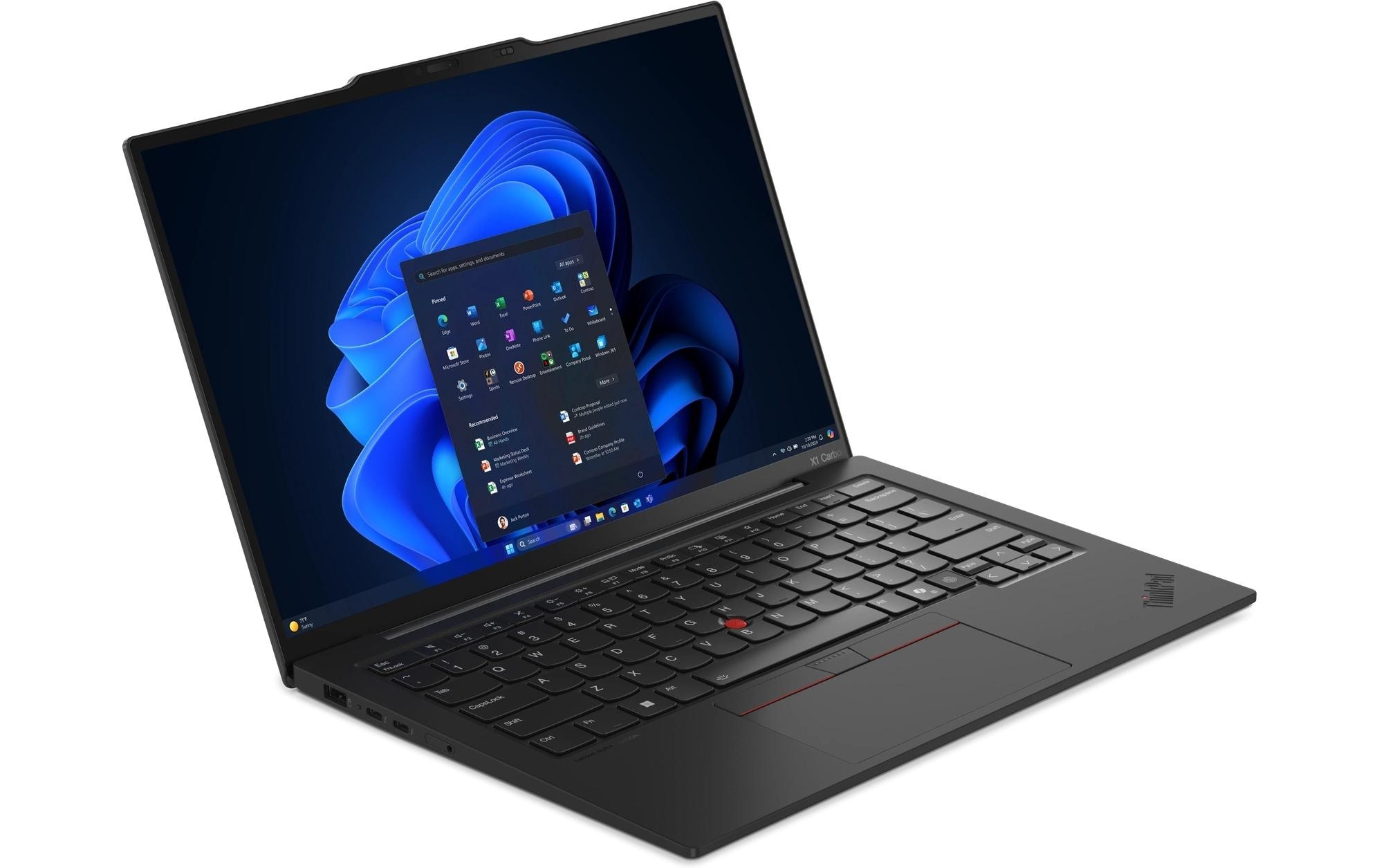 Lenovo Notebook »ThinkPad X1 Carbon Gen. 13 Copilot+ PC«, 35,56 cm, / 14 Zoll, Intel, Core Ultra 7, Intel Graphics, eingebauter Lautsprecher, eingebautes Mikrofon, Touchscreen