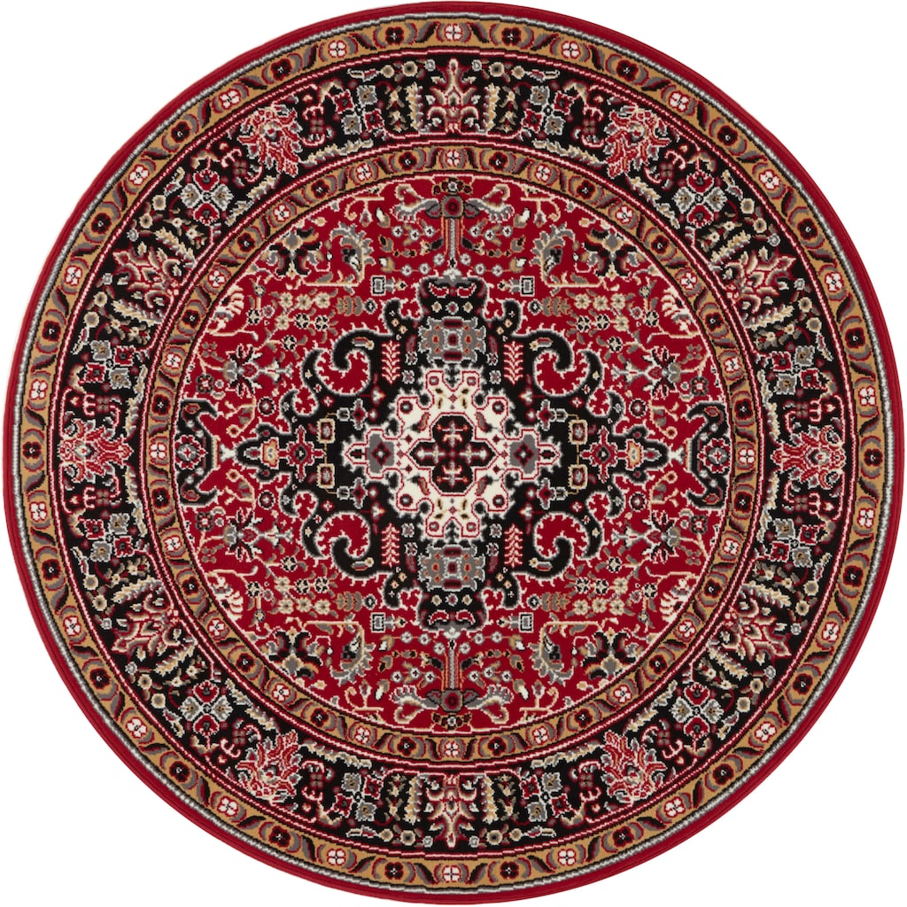 NOURISTAN Teppich »Skazar Isfahan«, rund, Kurzflor, Orient, Teppich, Vintage, Esszimmer, Wohnzimmer, Flur