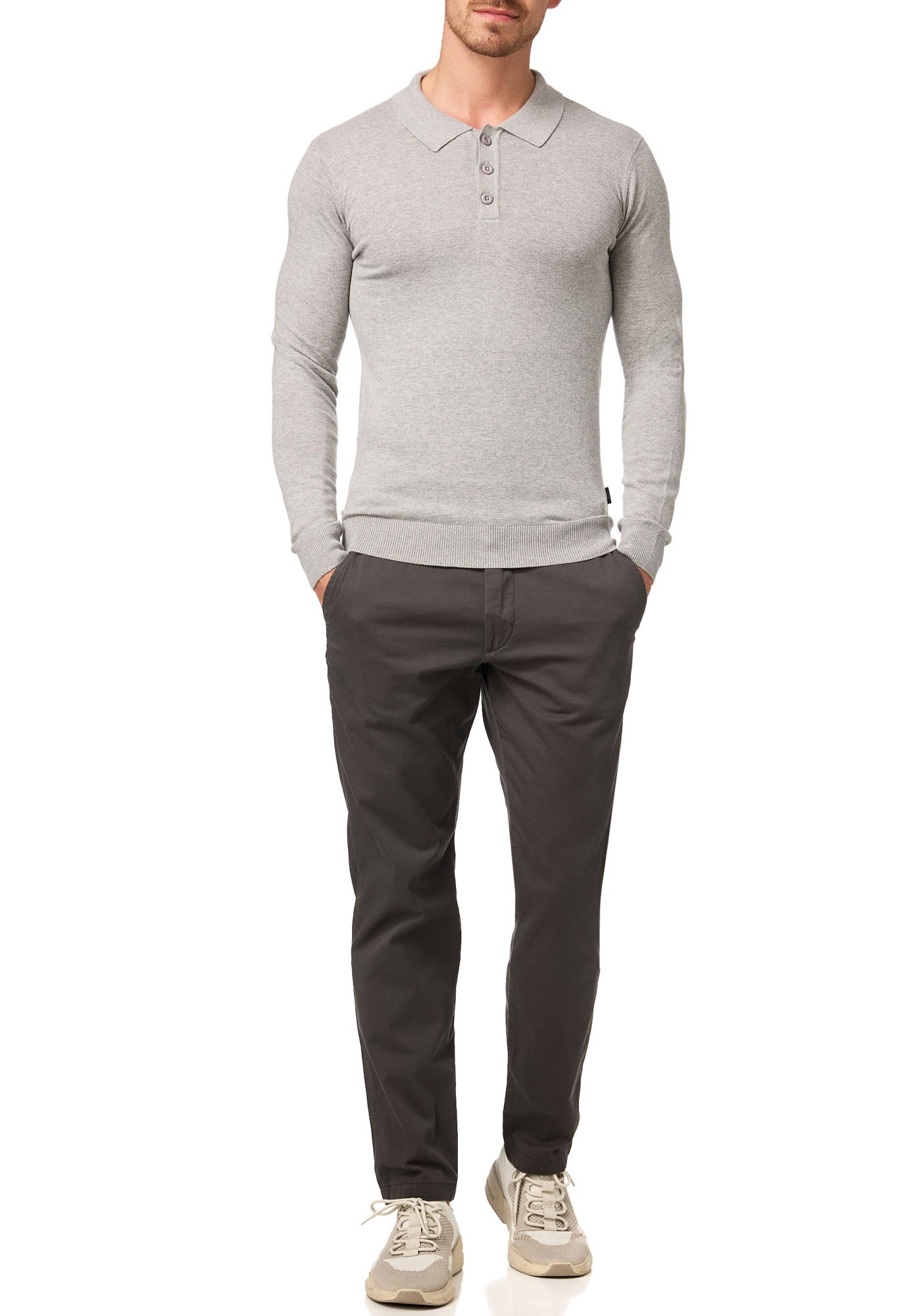 Indicode Polokragenpullover »INBarner«
