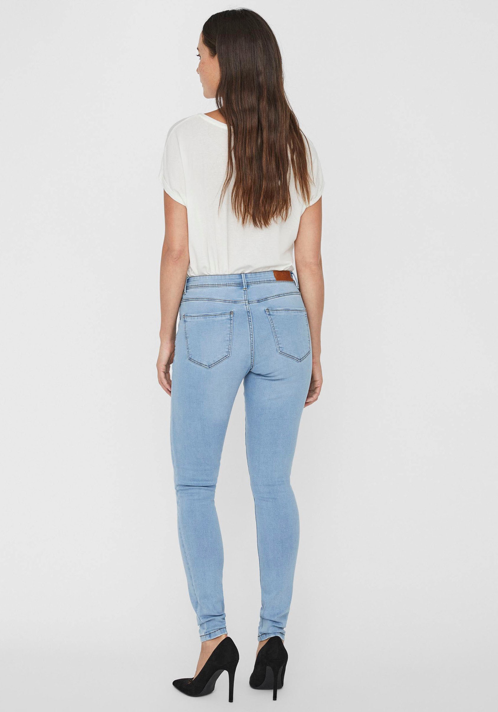 Vero Moda Skinny-fit-Jeans »VMTANYA MR S PIPING JEANS VI352 GA NOOS«