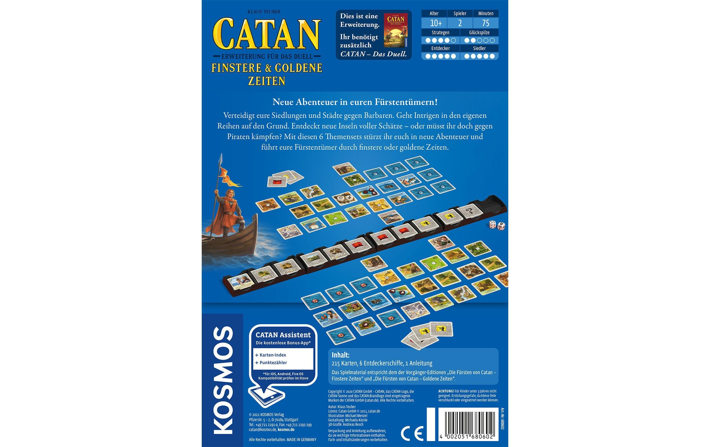 Kosmos Spiel »Catan - Das Duell - Erweiterung«