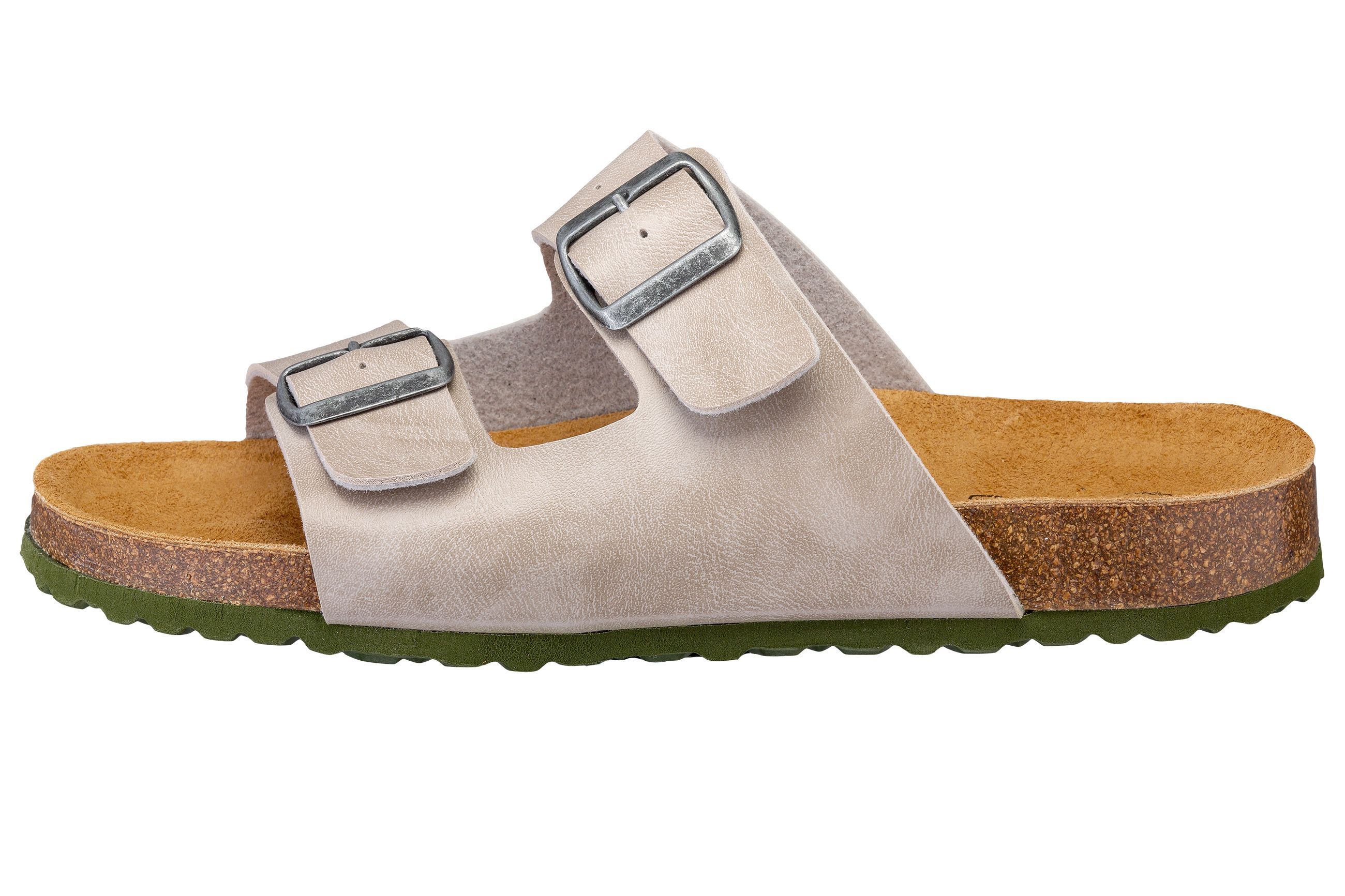 Birkenstock Femmes Madrid Chausson Lico Bioline Concrete - Mixte Caoutchouc Synthétique Chausson Sport Espagnol