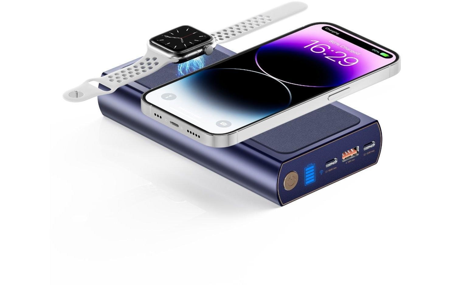 4smarts Powerbank »Graphene Pro UltiMag«, 24000 mAh