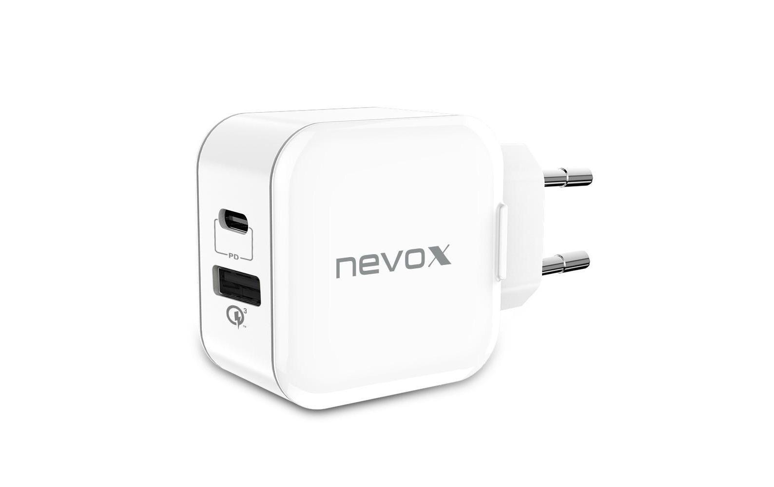 nevox Smartphone-Ladegerät »USB-C Power Delivery + QC 3 18 W«