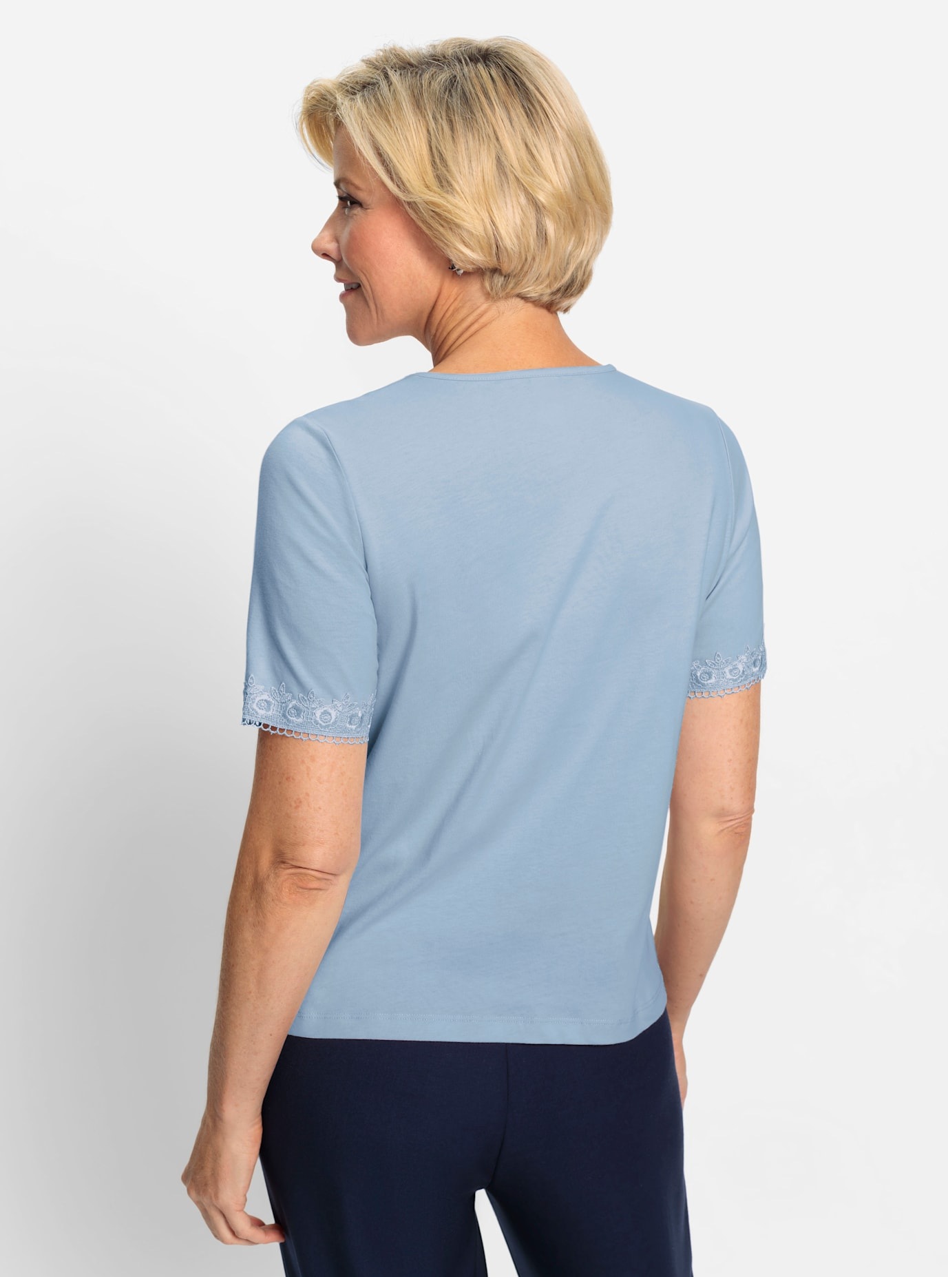Classic Spitzenshirt »Shirt«, (1 tlg.)