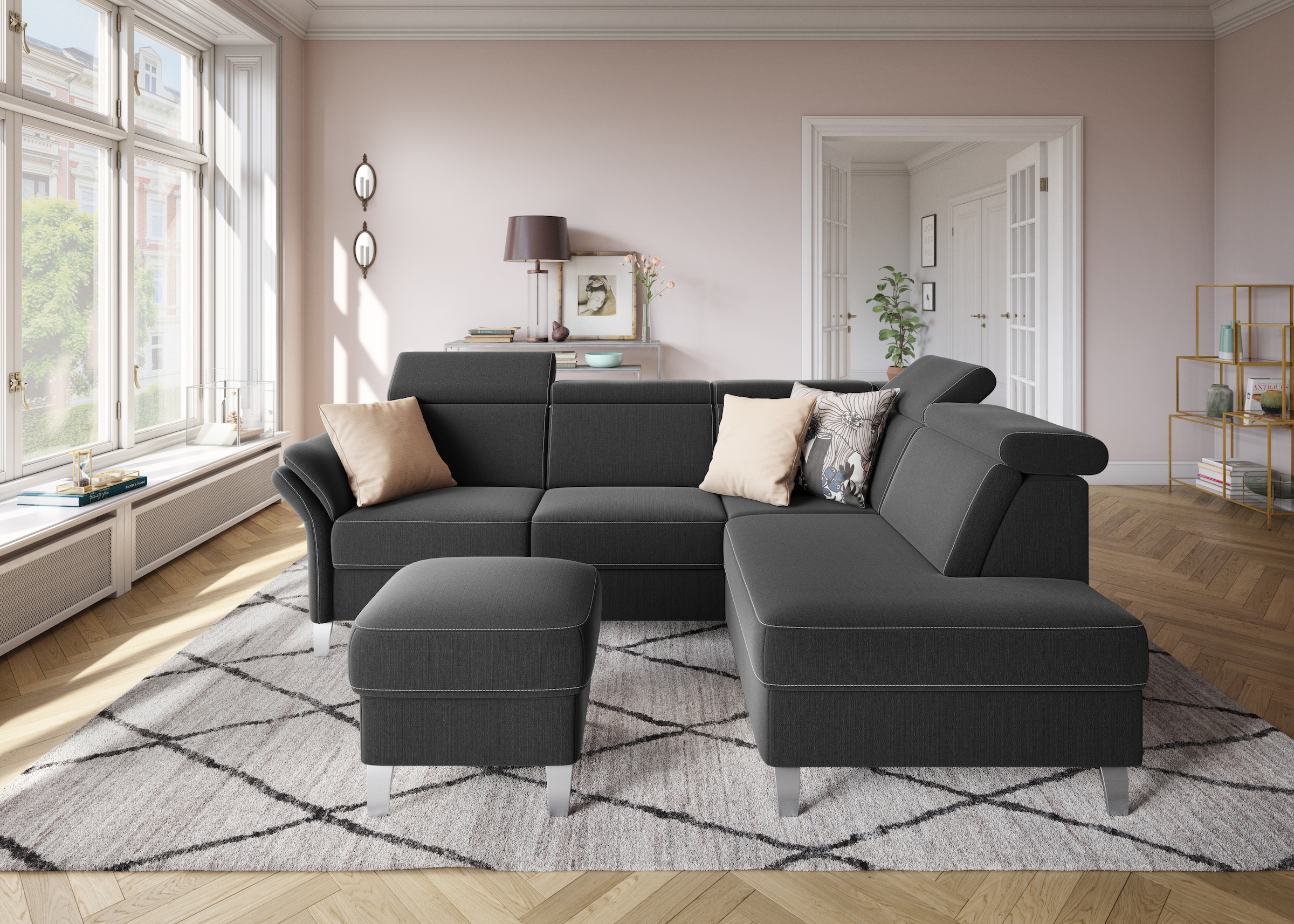sit&more Hocker »Vincenzo«