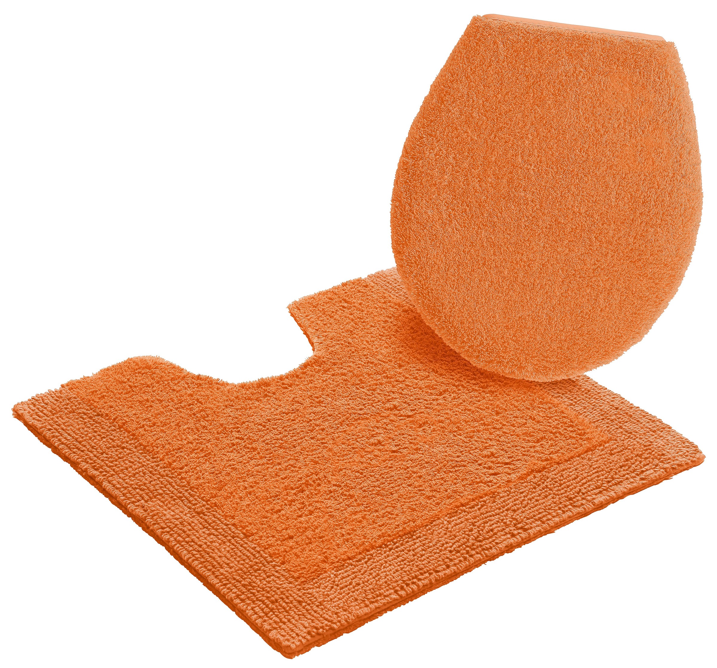 my home Badematte »Kapra, Badvorleger, Badezimmer Teppich«, beidseitig nutzbar-fussbodenheizungsgeeignet-strapazierfähig, mit Bordüre, Badteppich, Badematte