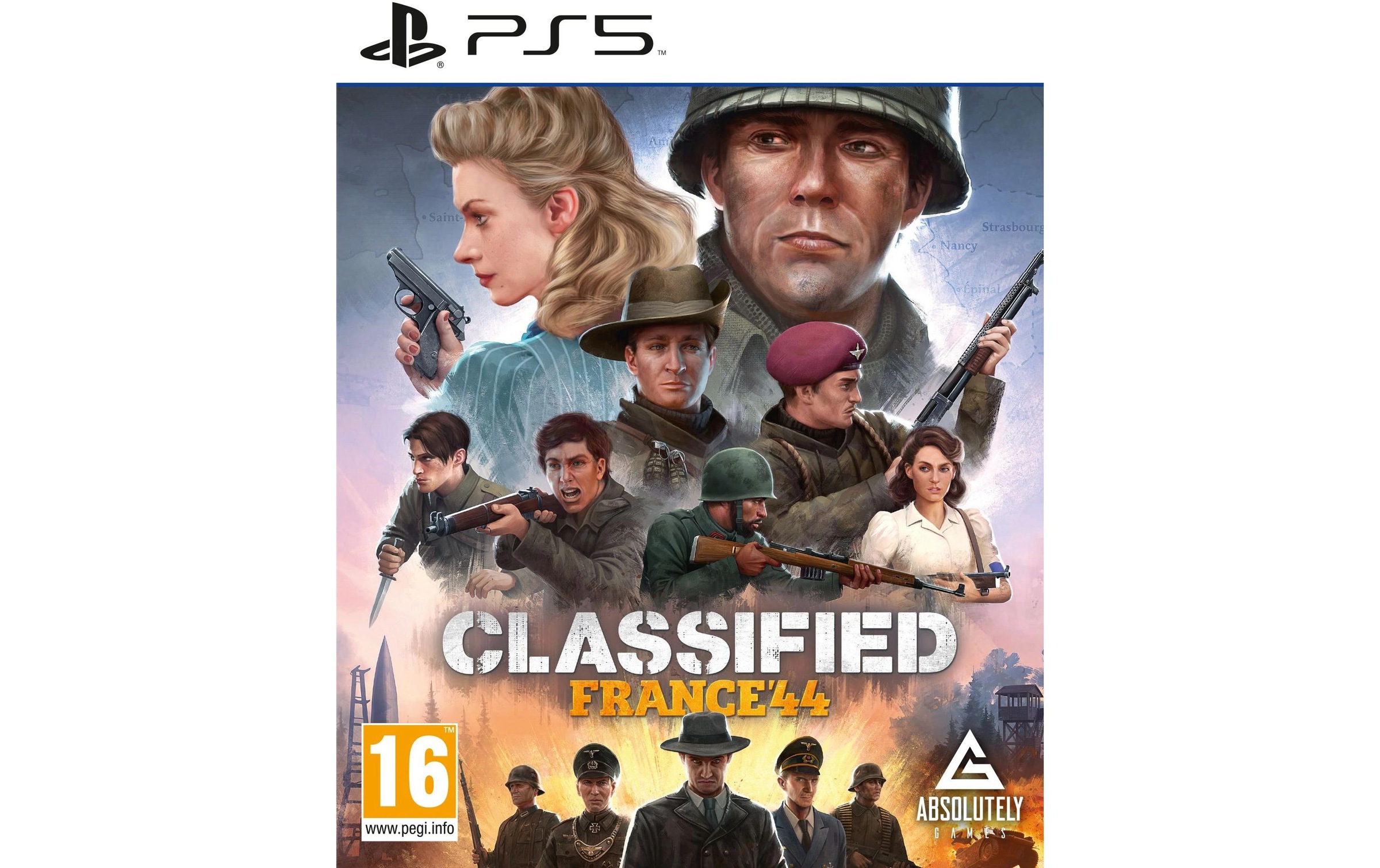 Spielesoftware »GAME Actionspiel Classified: France 44«, PlayStation 5