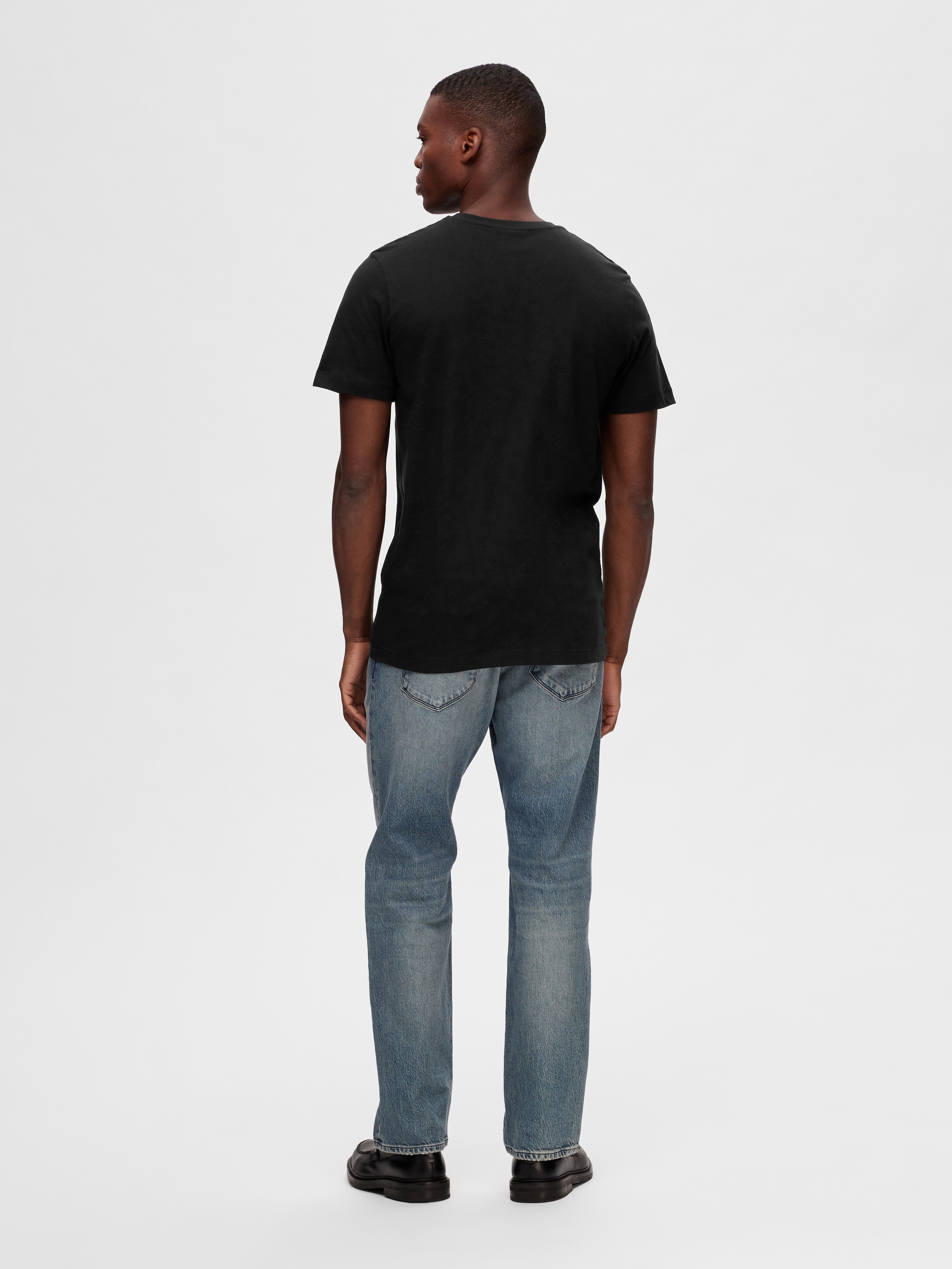 SELECTED HOMME Rundhalsshirt »SLHCORMAC SS O-NECK TEE 5 PACK NOOS«, (Packung, 5 tlg.)