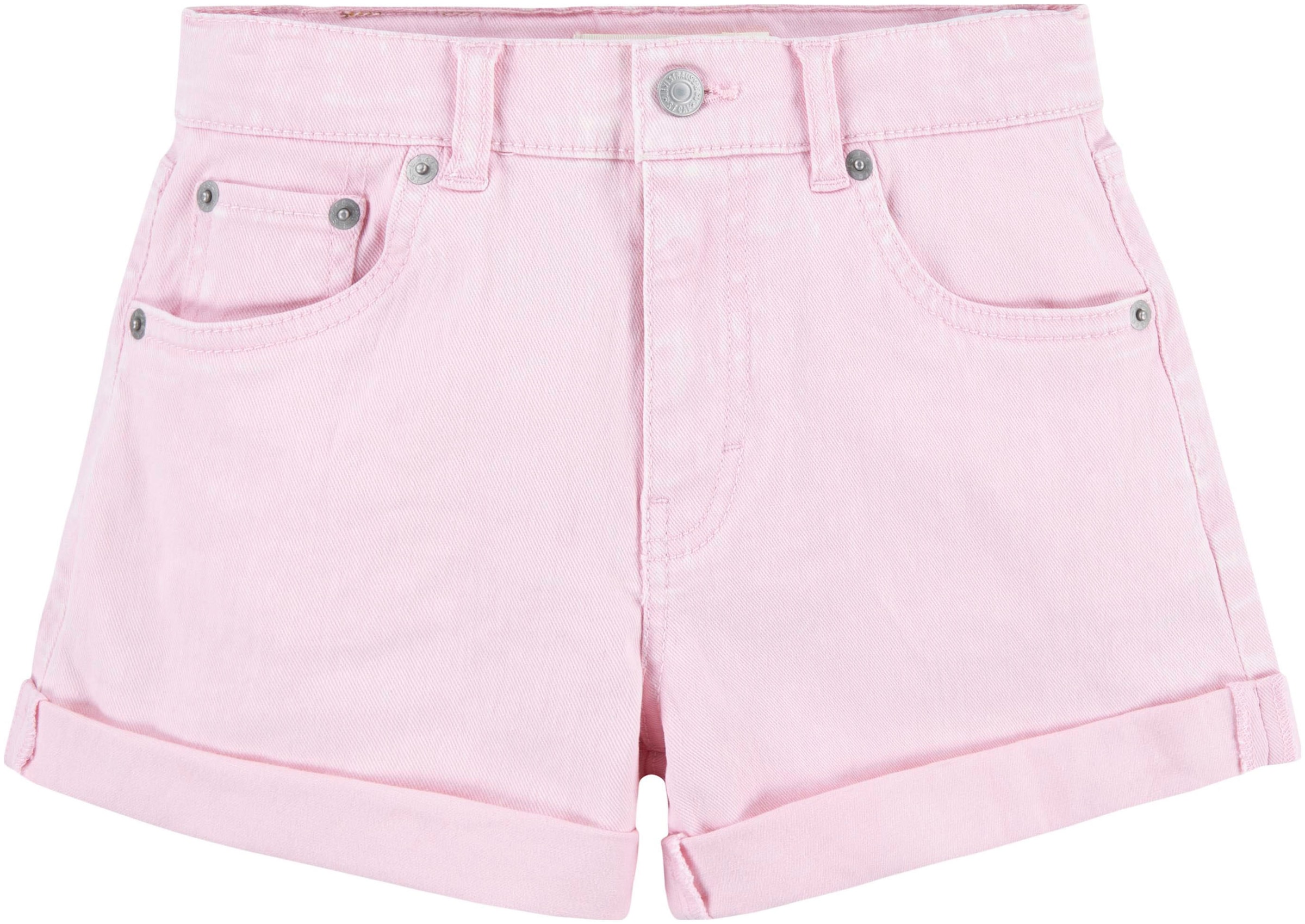 Levi's® Kids Jeansshorts »LVG MINI MOM SHORT W/ ROLL CUF«, for GIRLS