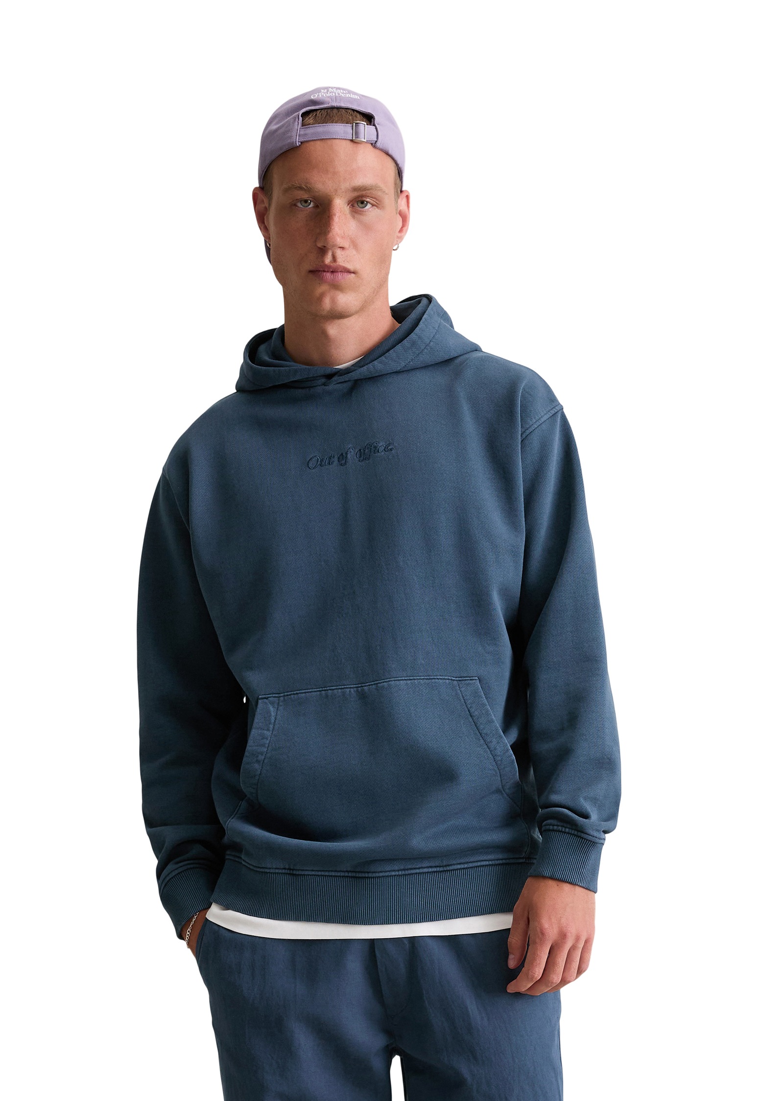 Marc O'Polo DENIM Hoodie, relaxed fit, grosse Rückenstickerei