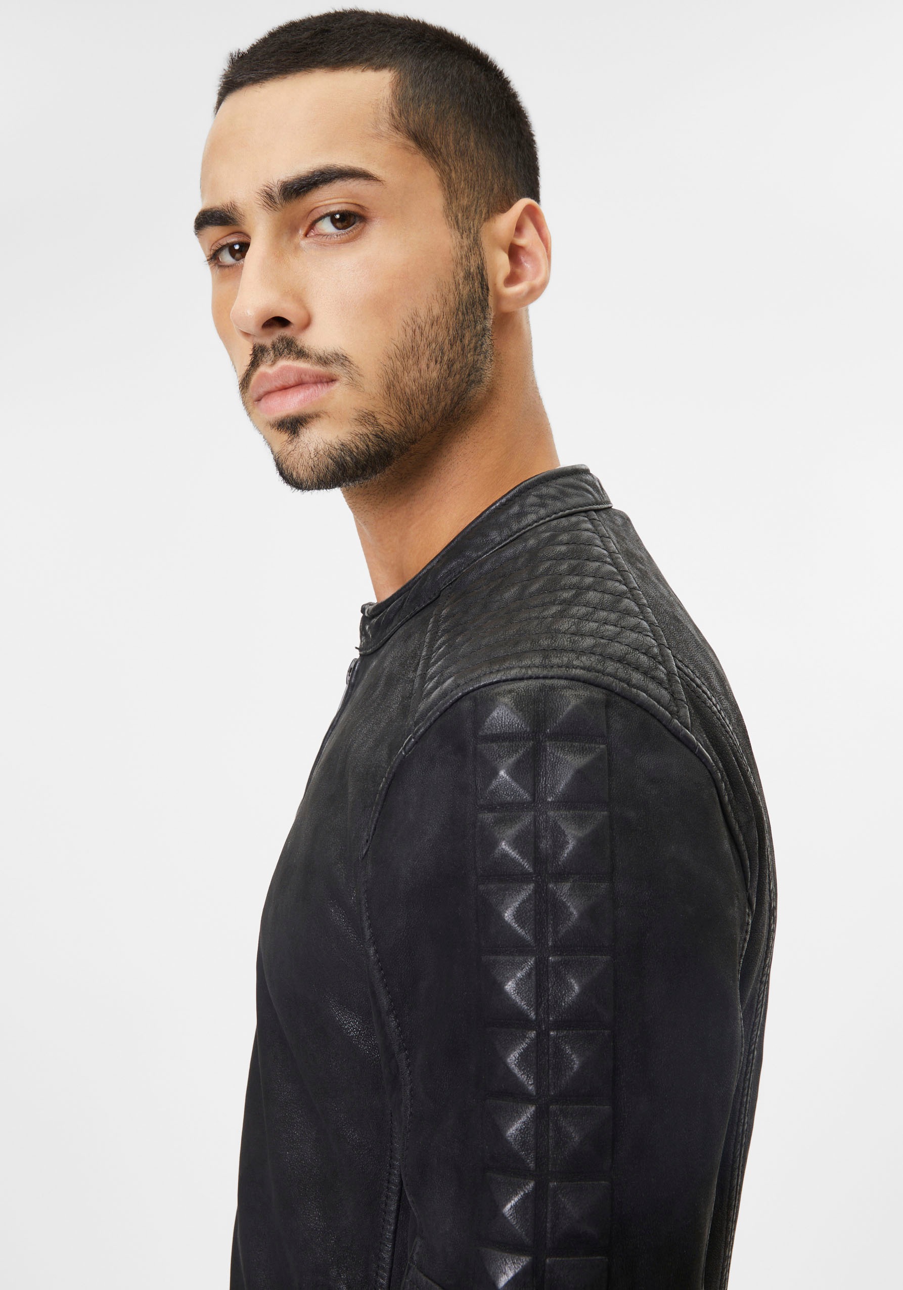Mauritius Lederjacke »G2MKjas SF«, mit Reissverschlusstaschen
