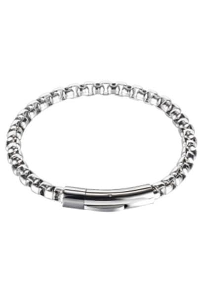 Edelstahlarmband »Schmuck Geschenk, Armband Venezianerkette mit Zierverschluss«