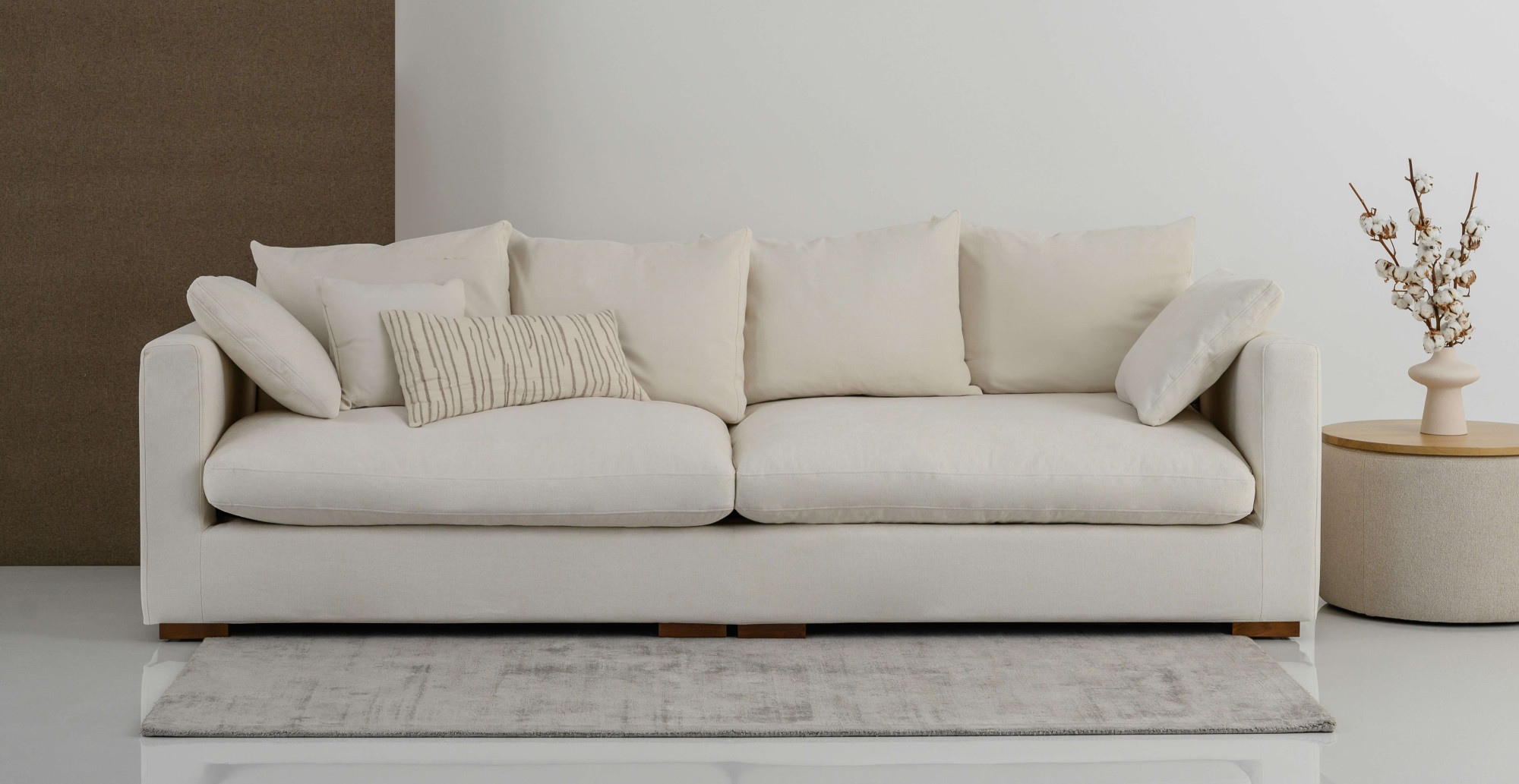 Guido Maria Kretschmer Home&Living Big-Sofa »Pantin«, extra weich und kuschelig, Füllung mit Federn und Daunen