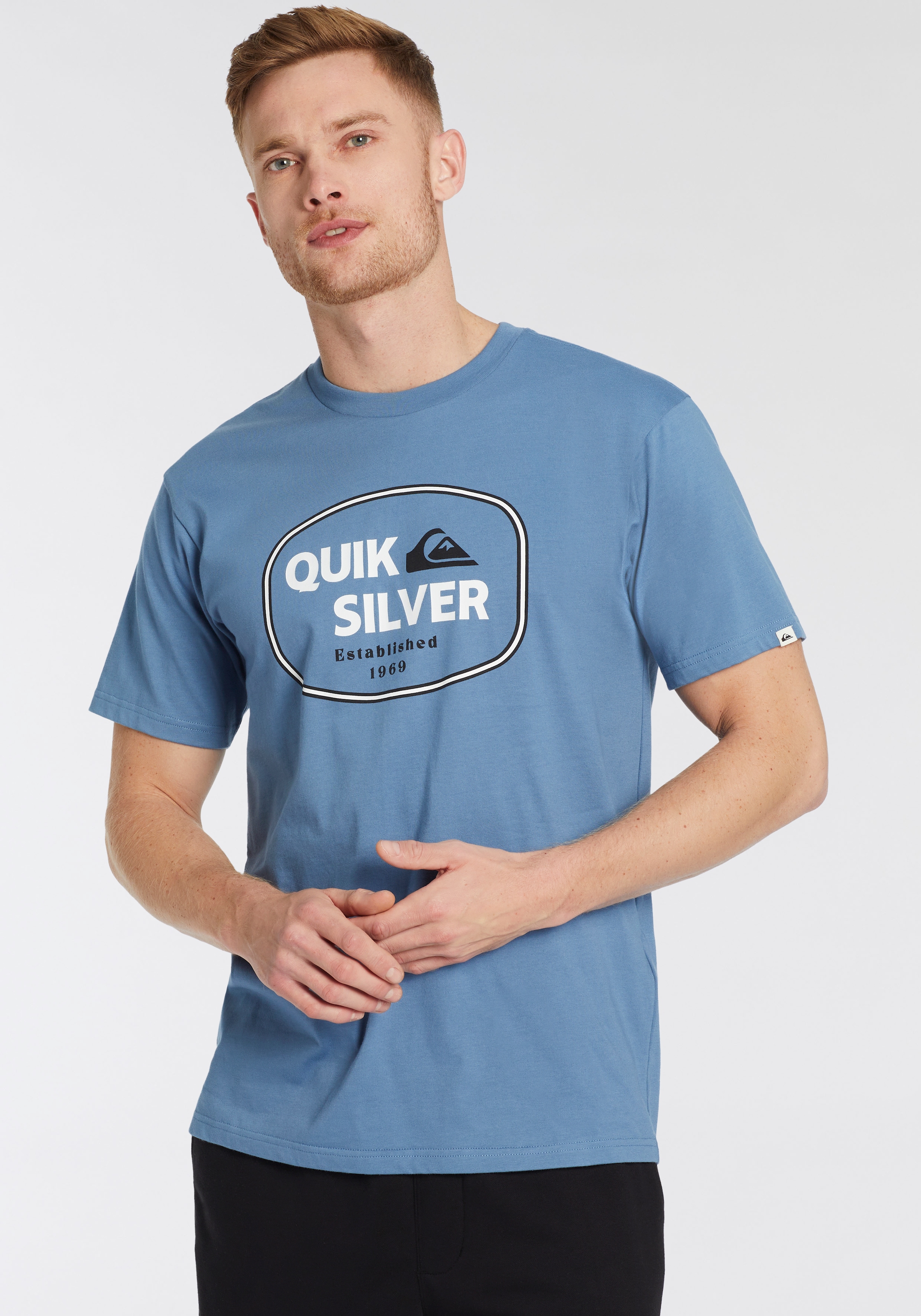 Quiksilver T-Shirt »JUST FRAMED LOCKUP SHORT SLEEVE PACK YM«